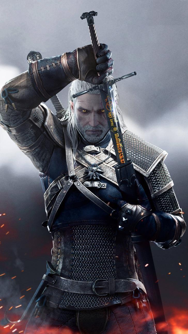 728x1294 Witcher Phone 4k Wallpaper