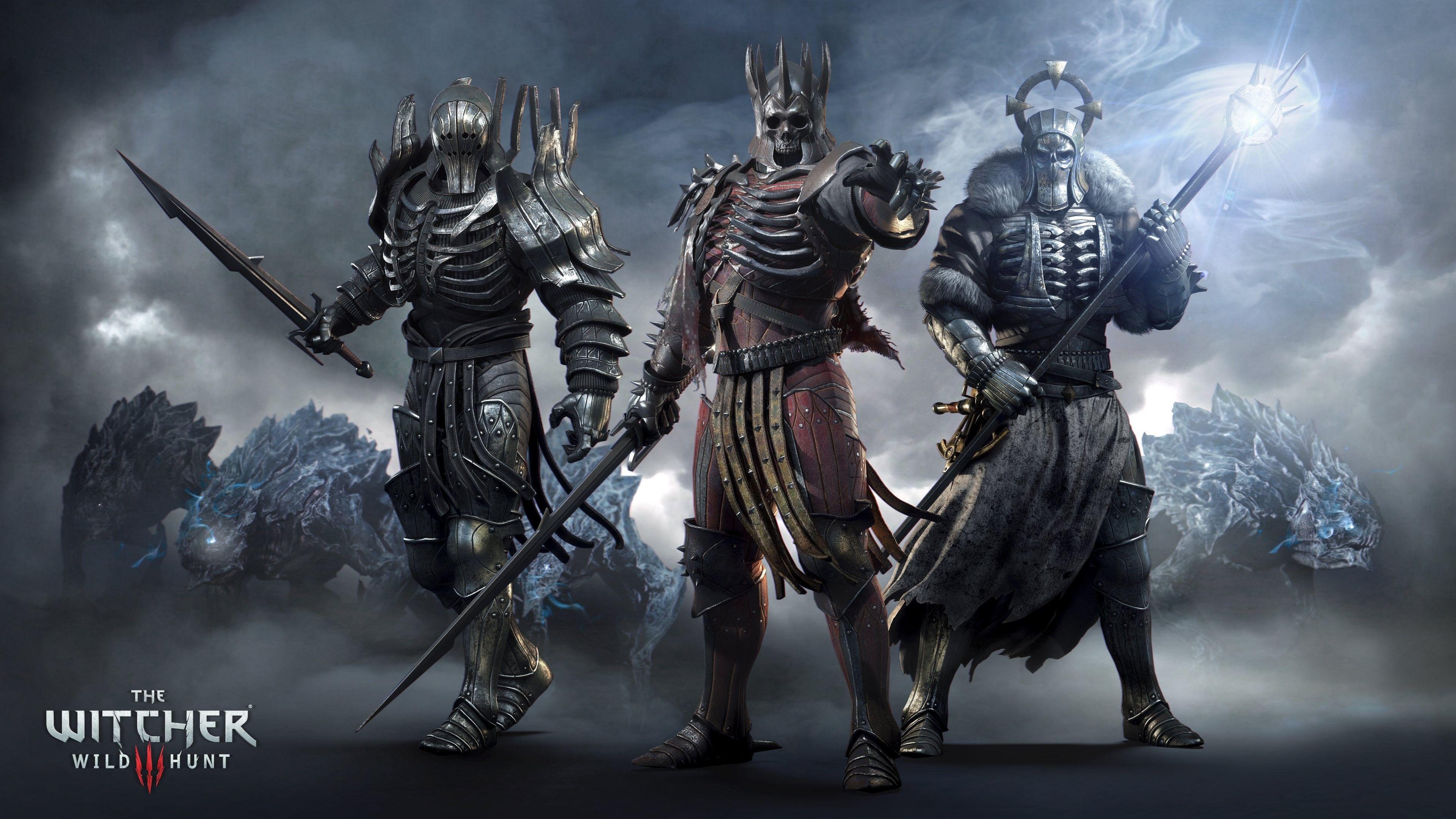 3840x2160 Witcher 3 The Wild Hunt Characters HD Wallpaper