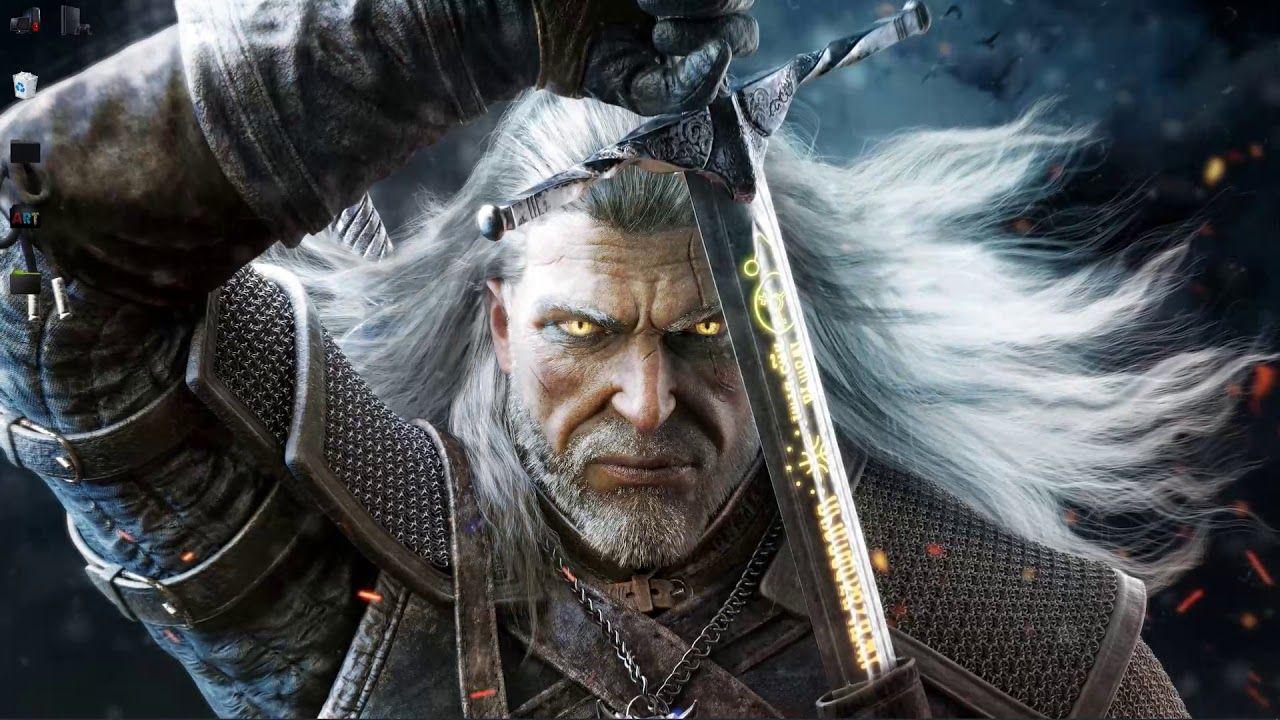 1280x720 The Witcher 3 Wild Hunt white wolf 4k live wallpaper free