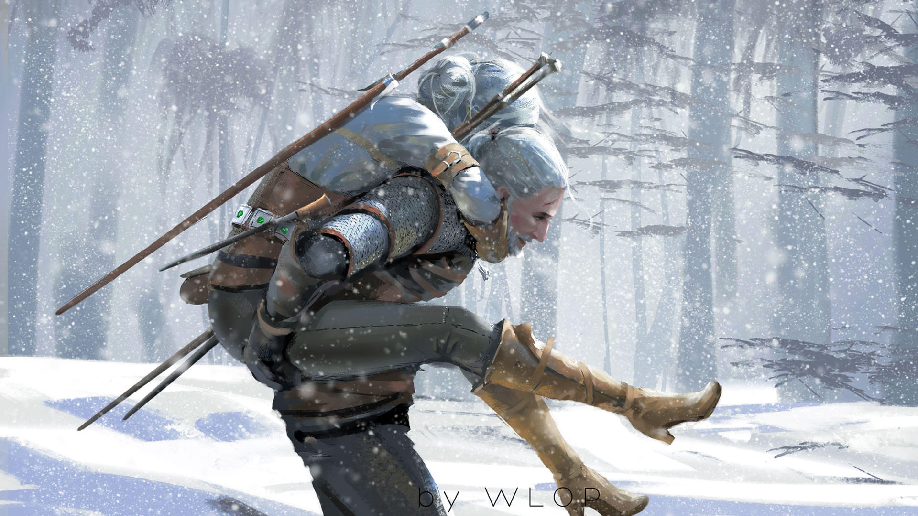 3840x2160 The Witcher 3 Wild Hunt Artwork 4K Wallpaper, HD Artist 4K Wallpaper, Image, Photo and Background
