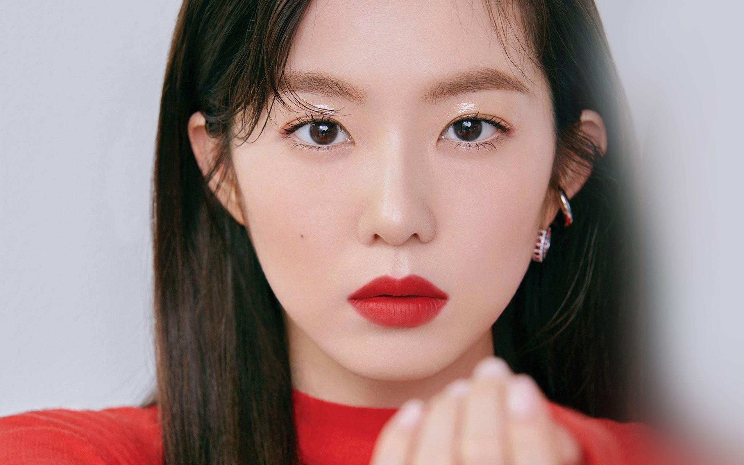 2560x1600 Irene Girl Twice Red Wallpaper