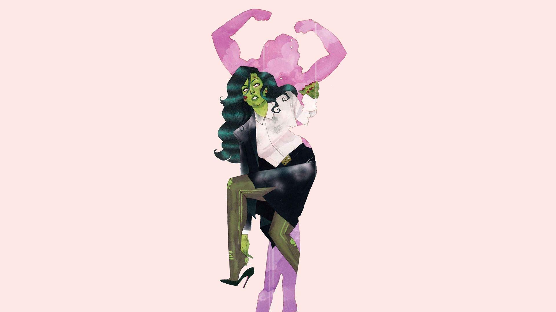 1920x1080 She Hulk shadow flex