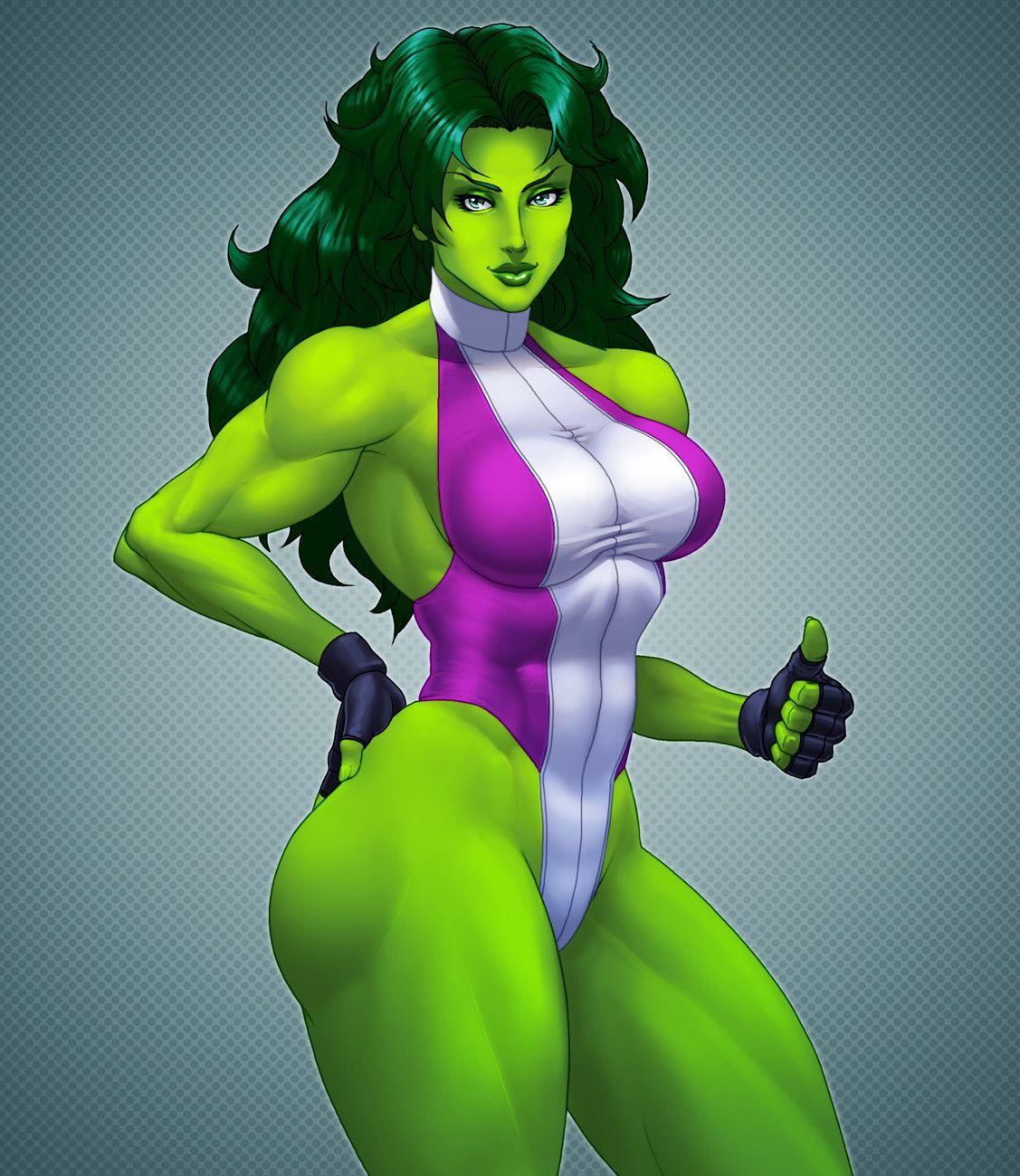 1127x1300 She Hulk, Josef Axner