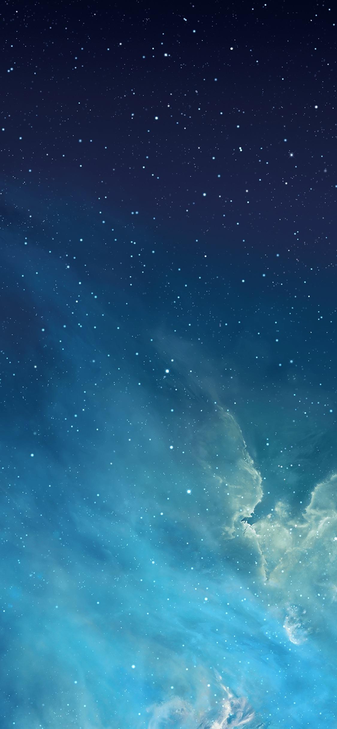 1125x2436 IOS 7 Stock Wallpaper HD, great for iPhone X