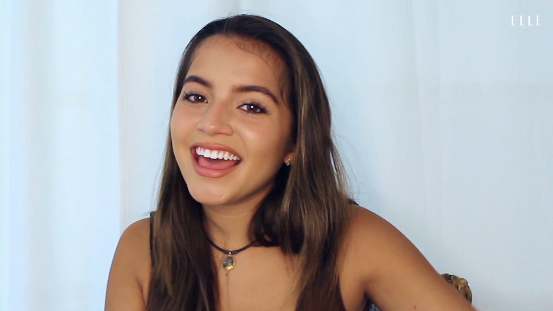 1920x1080 Isabela Merced Sings Harry Styles, Ariana Grande, and Selena Gomez in a Game of Song Association