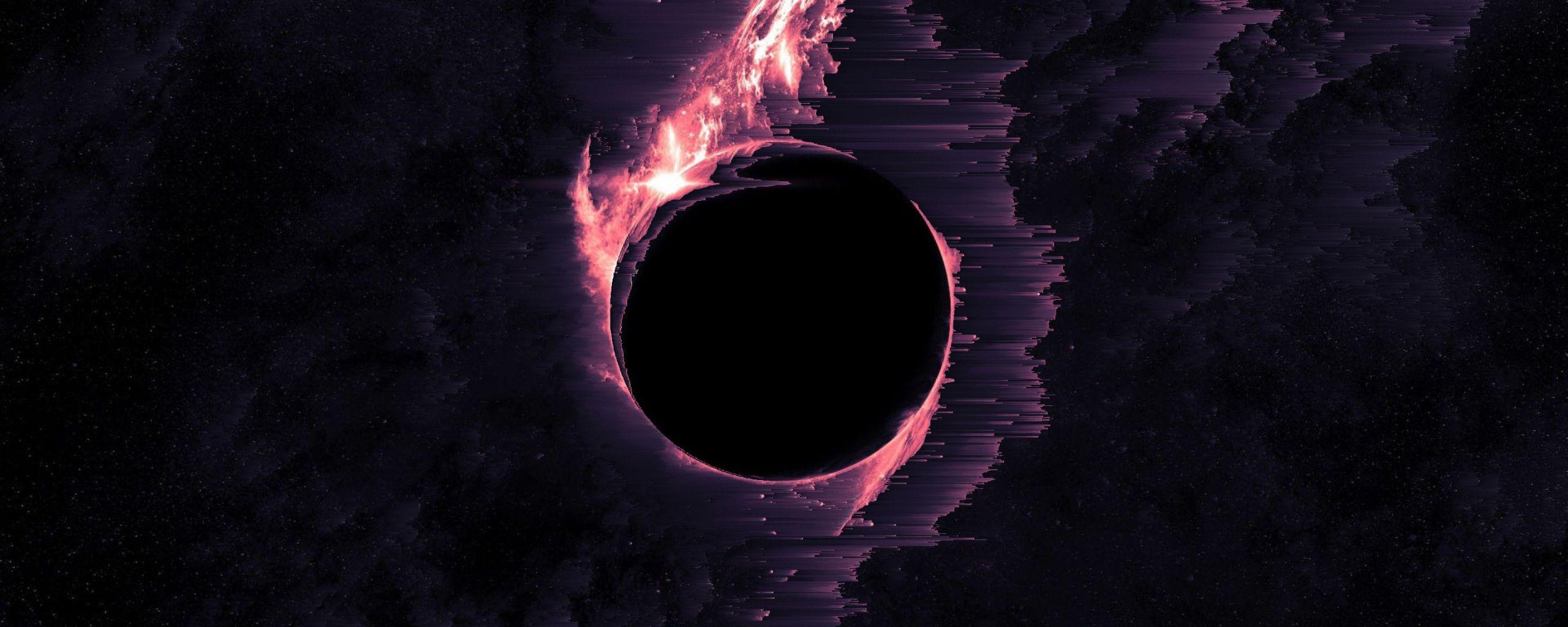 2560x1024 Moon Glitch 2560x1024 Resolution Wallpaper, HD Artist 4K Wallpaper, Image, Photo and Background