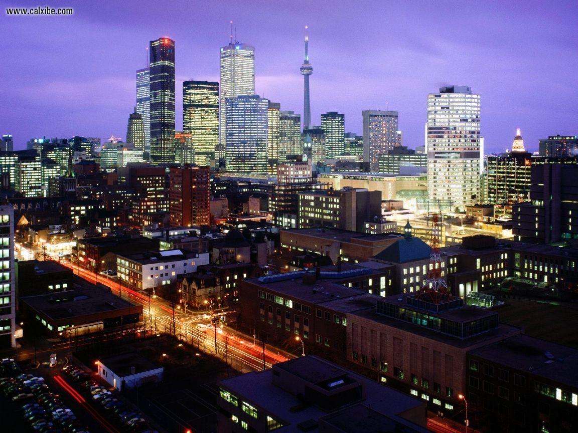 1152x864 Buildings & City: Toronto Skyline Ontario Canada, picture nr. 18396