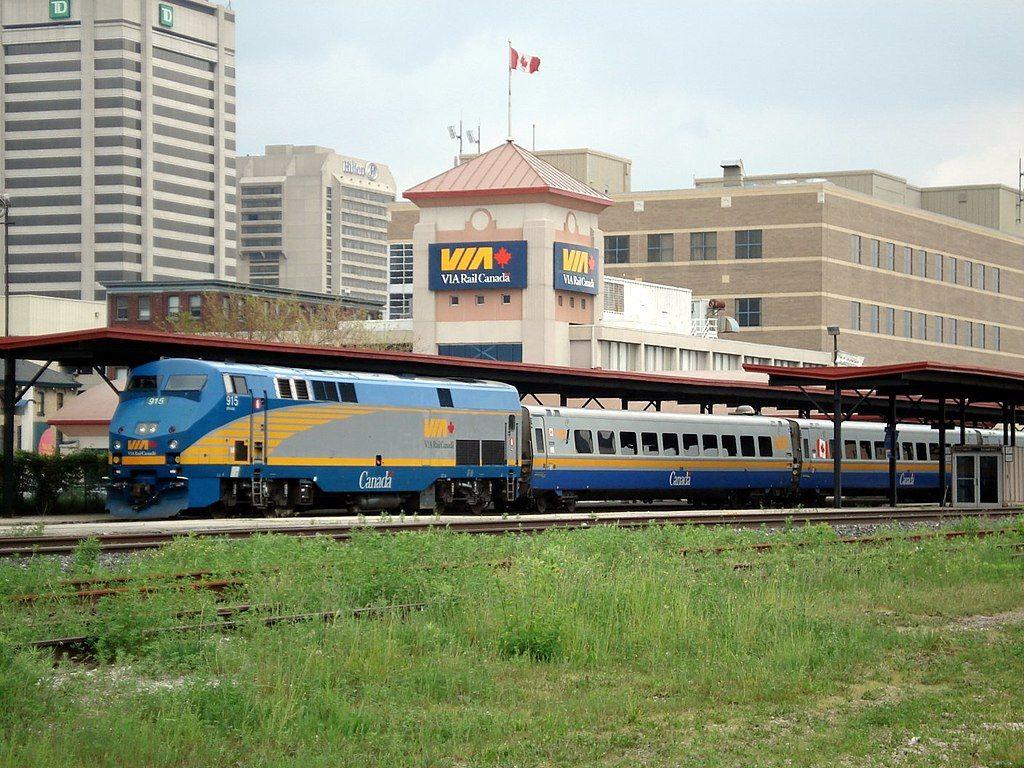 1024x768 VIA Rail Train London
