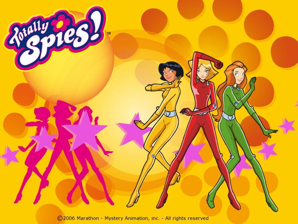 1024x768 Totally Spies!. Magical Girl (Mahou Shoujo - 魔法少女)