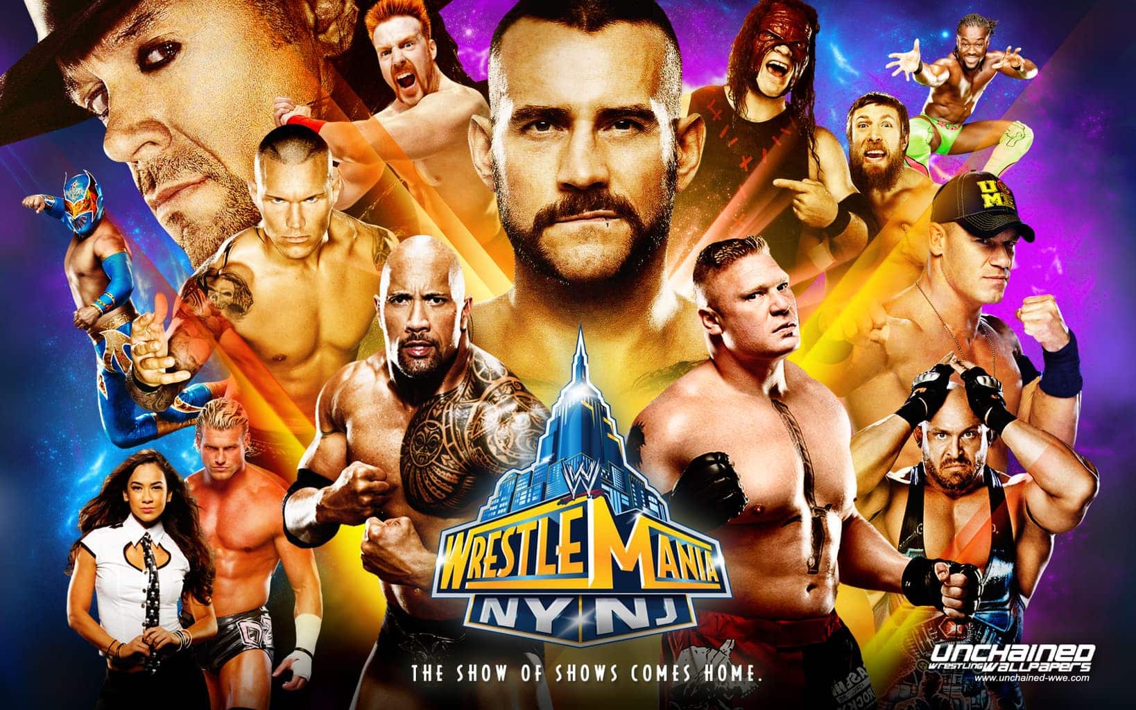 1638x1024 Wrestlemania 29 Fan Made Wallpaper Lu Superfights