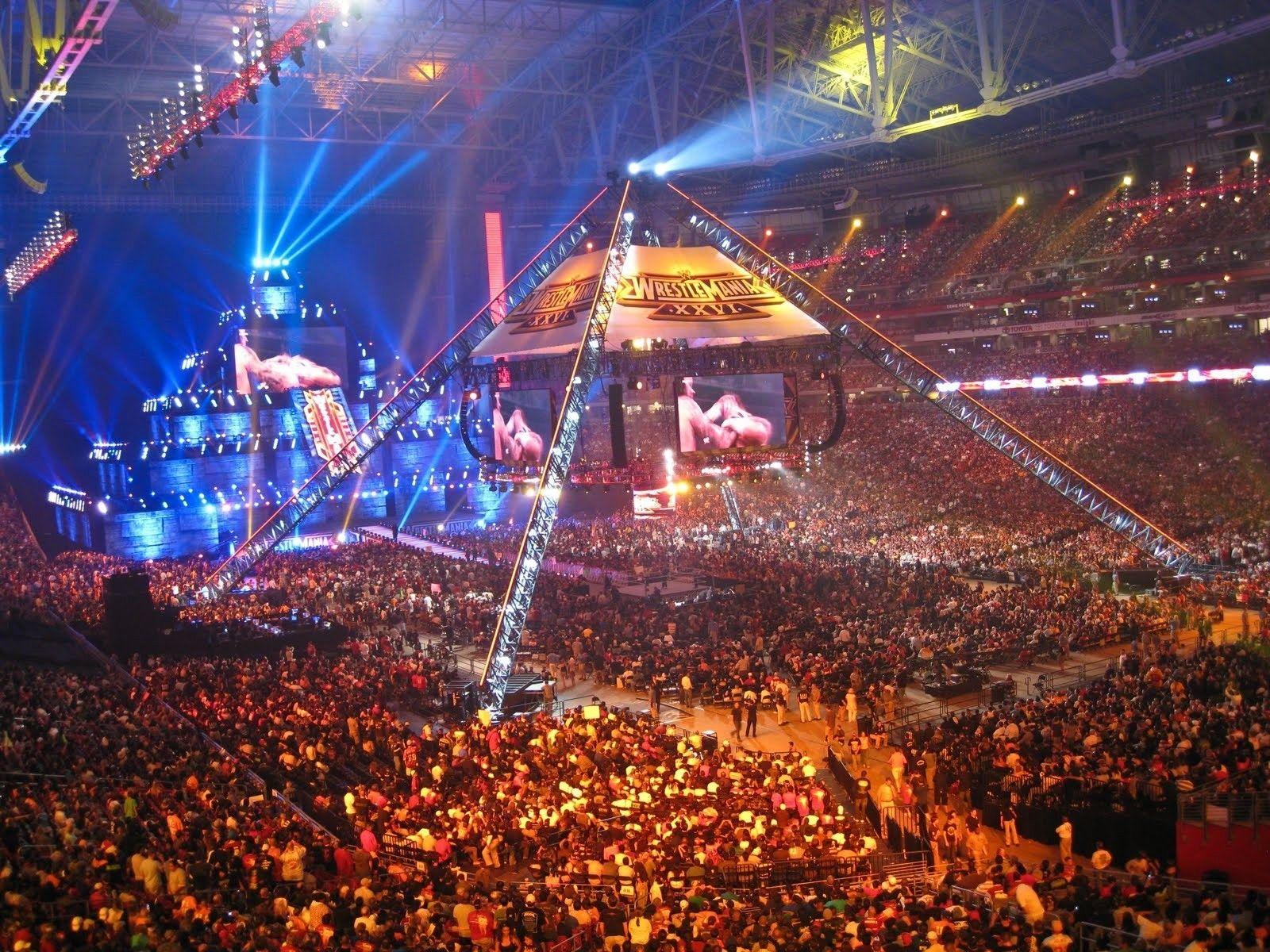 1600x1200 WWE Wrestlemania Stadium
