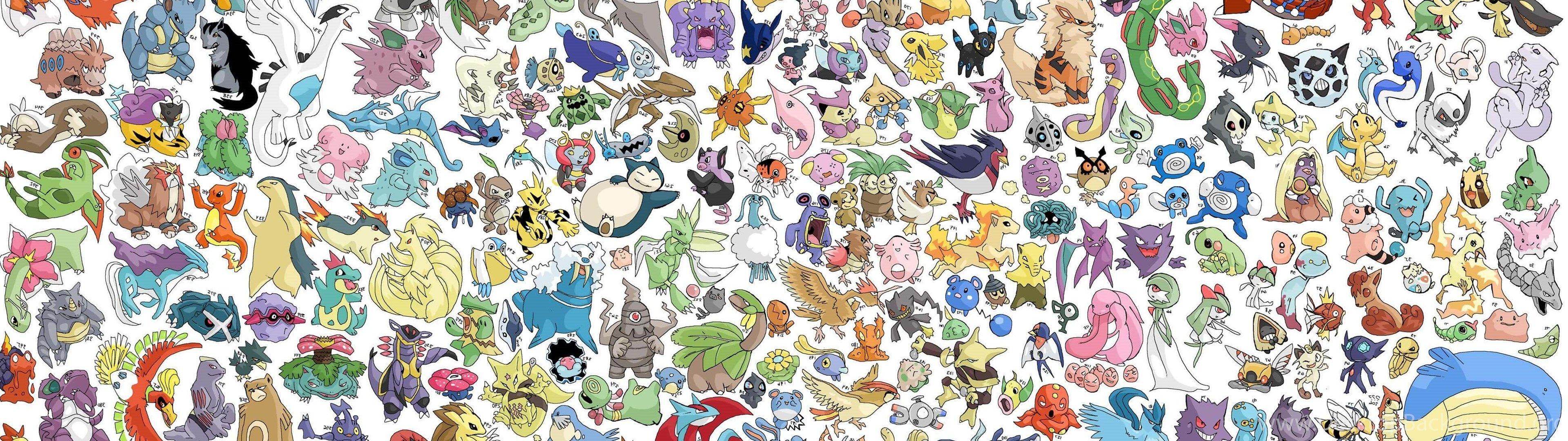 Pokémon 3840x1080 Wallpapers - Top Free Pokémon 3840x1080 Backgrounds ...