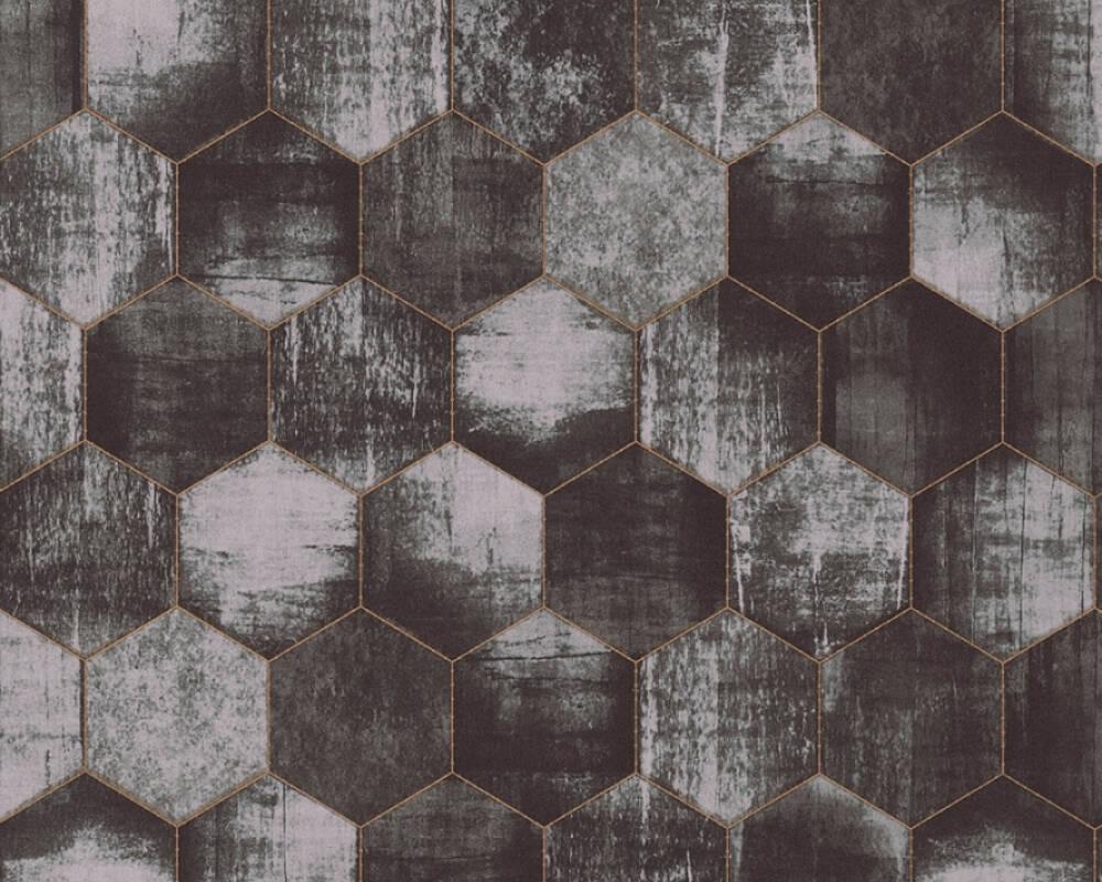 1000x800 A.S. Création Wallpaper «Graphics, Copper, Grey, Metallic, Silver» 363304