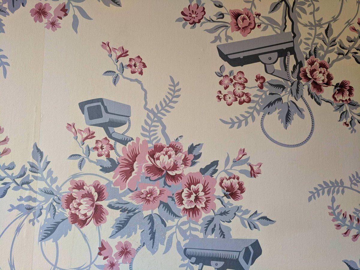 1200x900 Floral CCTV wallpaper / Boing Boing