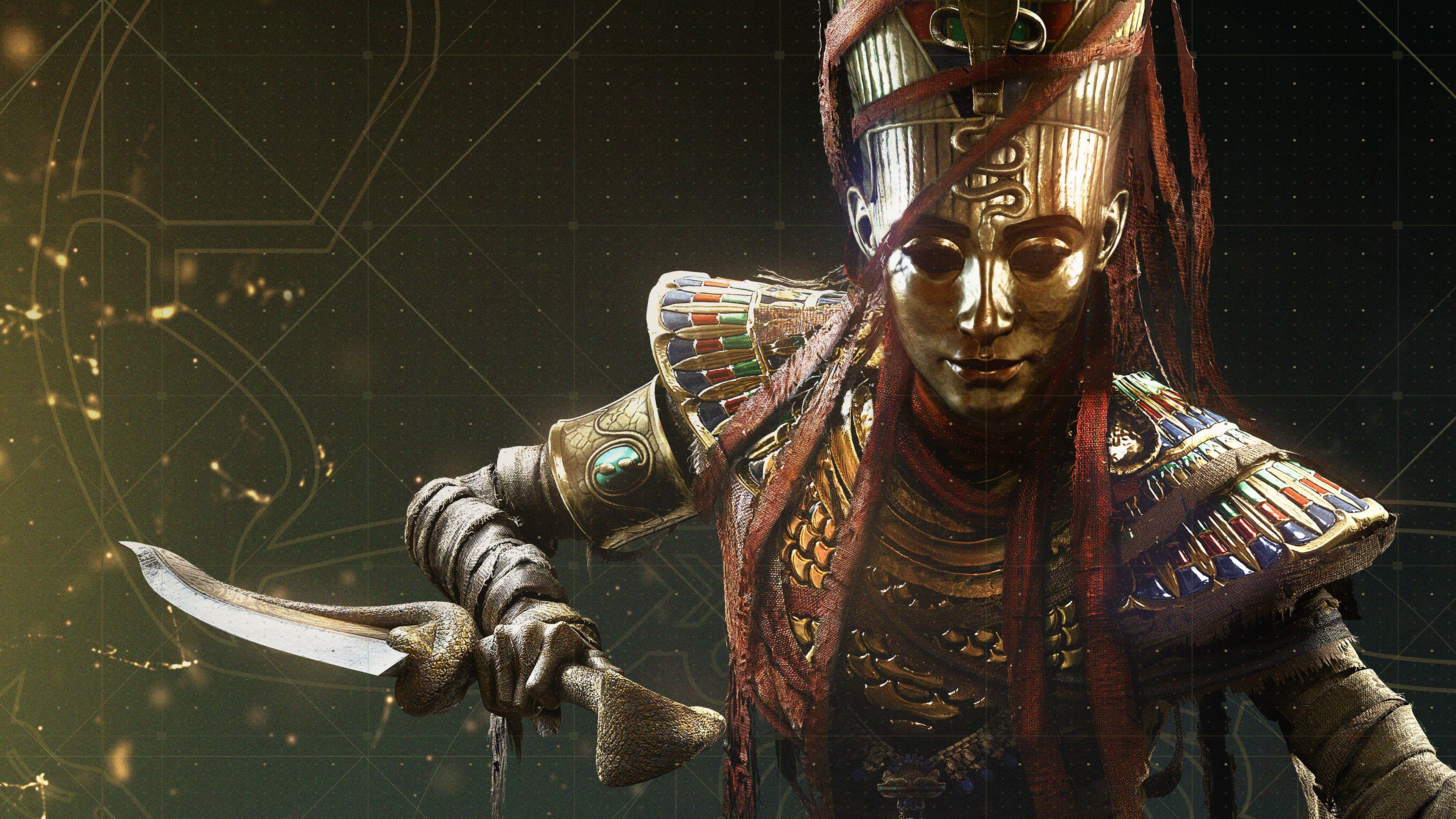 3840x2160 Nefertiti 4K 8K HD Assassin's Creed Wallpaper