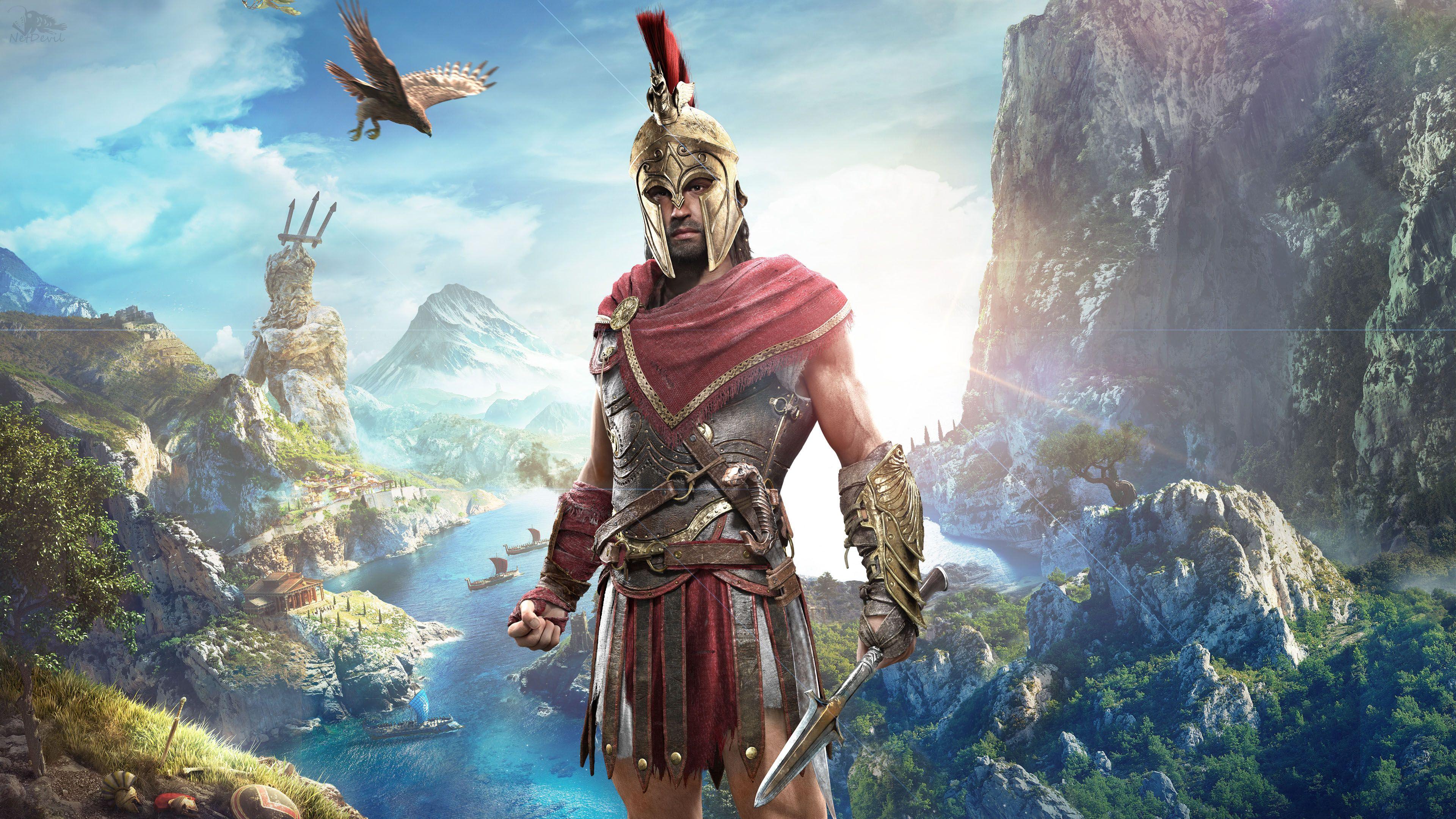 3840x2160 Wallpaper Alexios, Assassin's Creed: Odyssey, 4K, Games,. Wallpaper for iPhone, Android, Mobile and Desktop