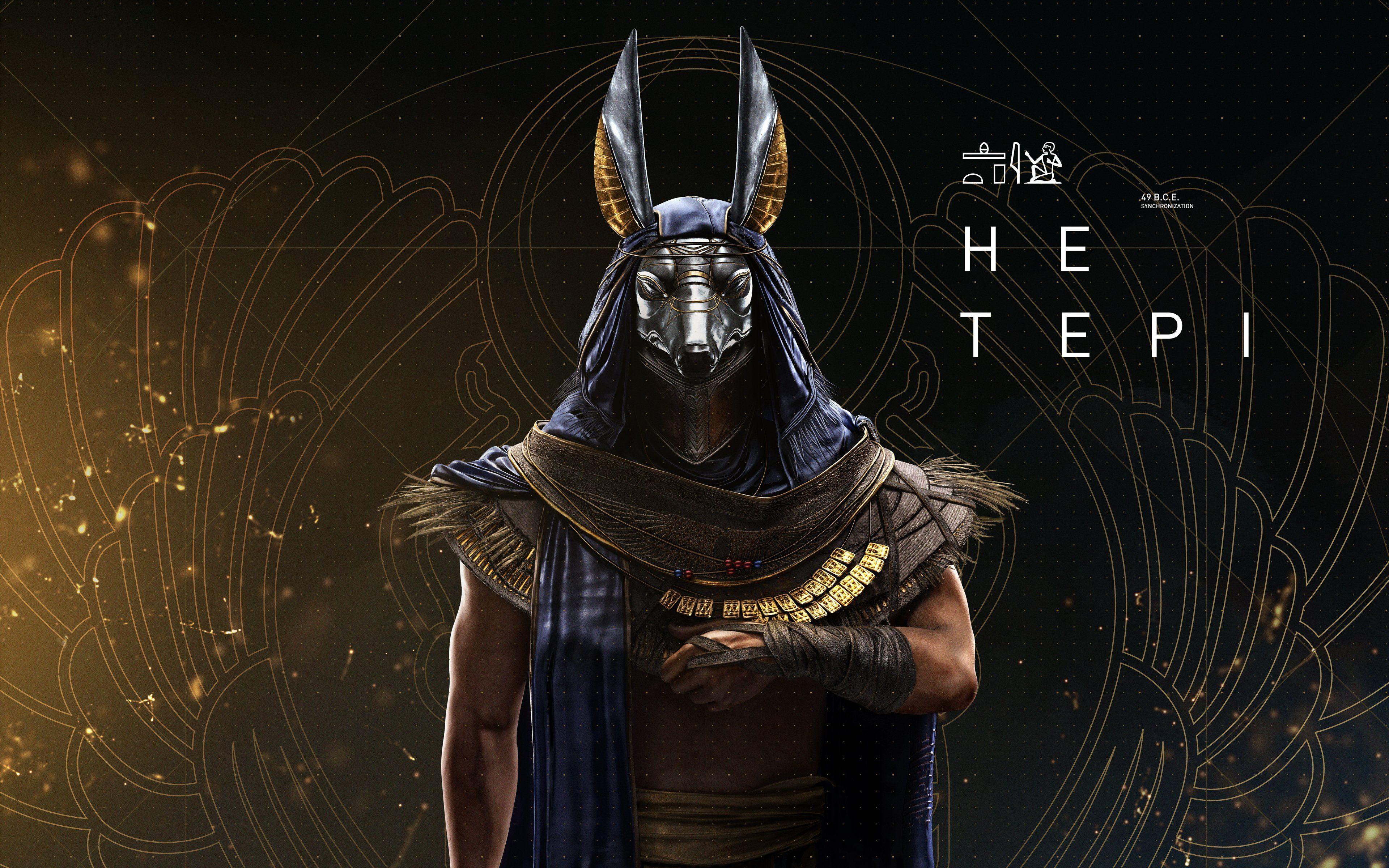 3840x2400 Hetepi Assassins Creed Origins 4K Wallpaper • GamePhD