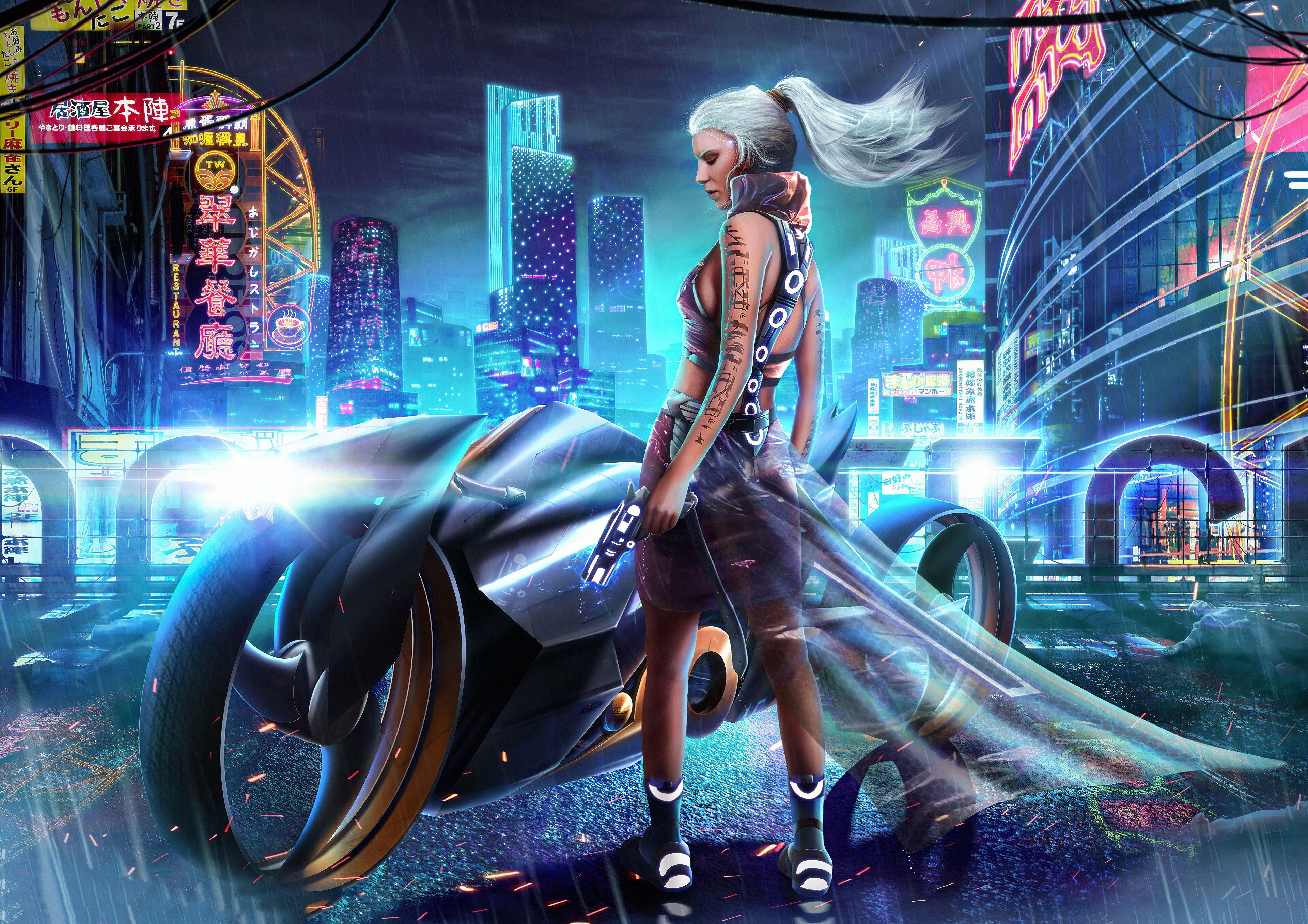 Cyber Girl Wallpapers Top Free Cyber Girl Backgrounds Wallpaperaccess 4234