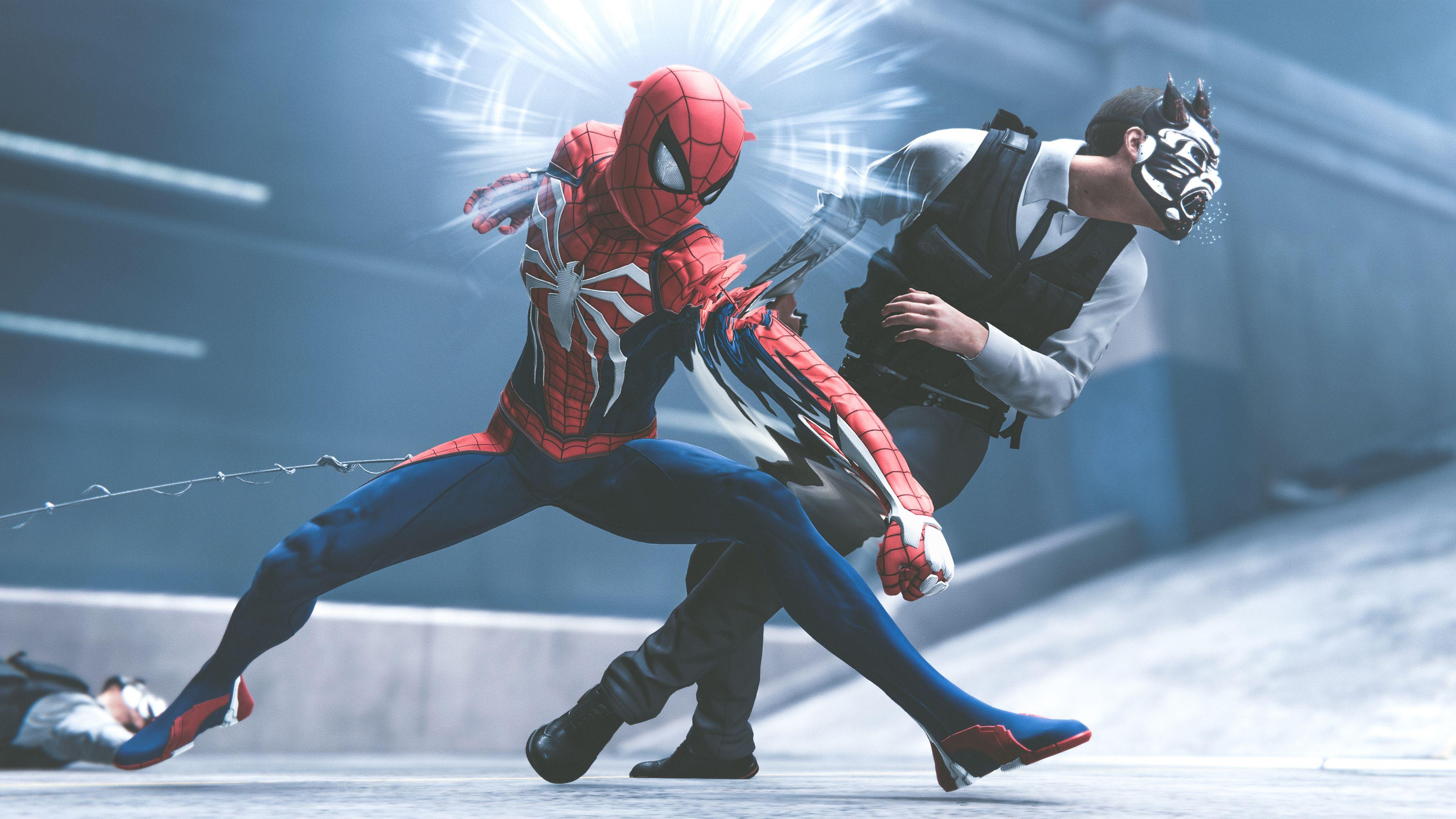 3840x2160 Marvel Spider Man PS4 Game 4K Wallpaper