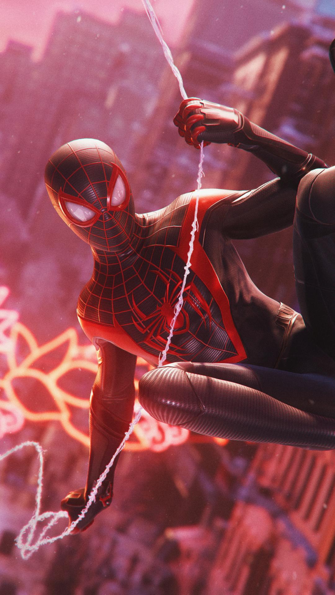 1080x1920 Video Game Marvel's Spider Man: Miles Morales (1080x1920) Wallpaper