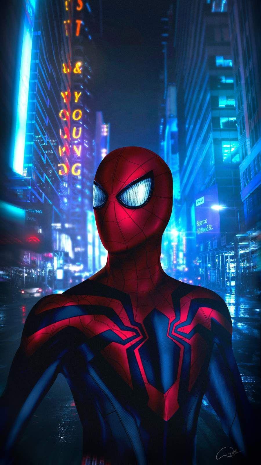 900x1600 Spider Man In The City IPhone Wallpaper. Spiderman, Marvel characters art, Marvel superhero posters