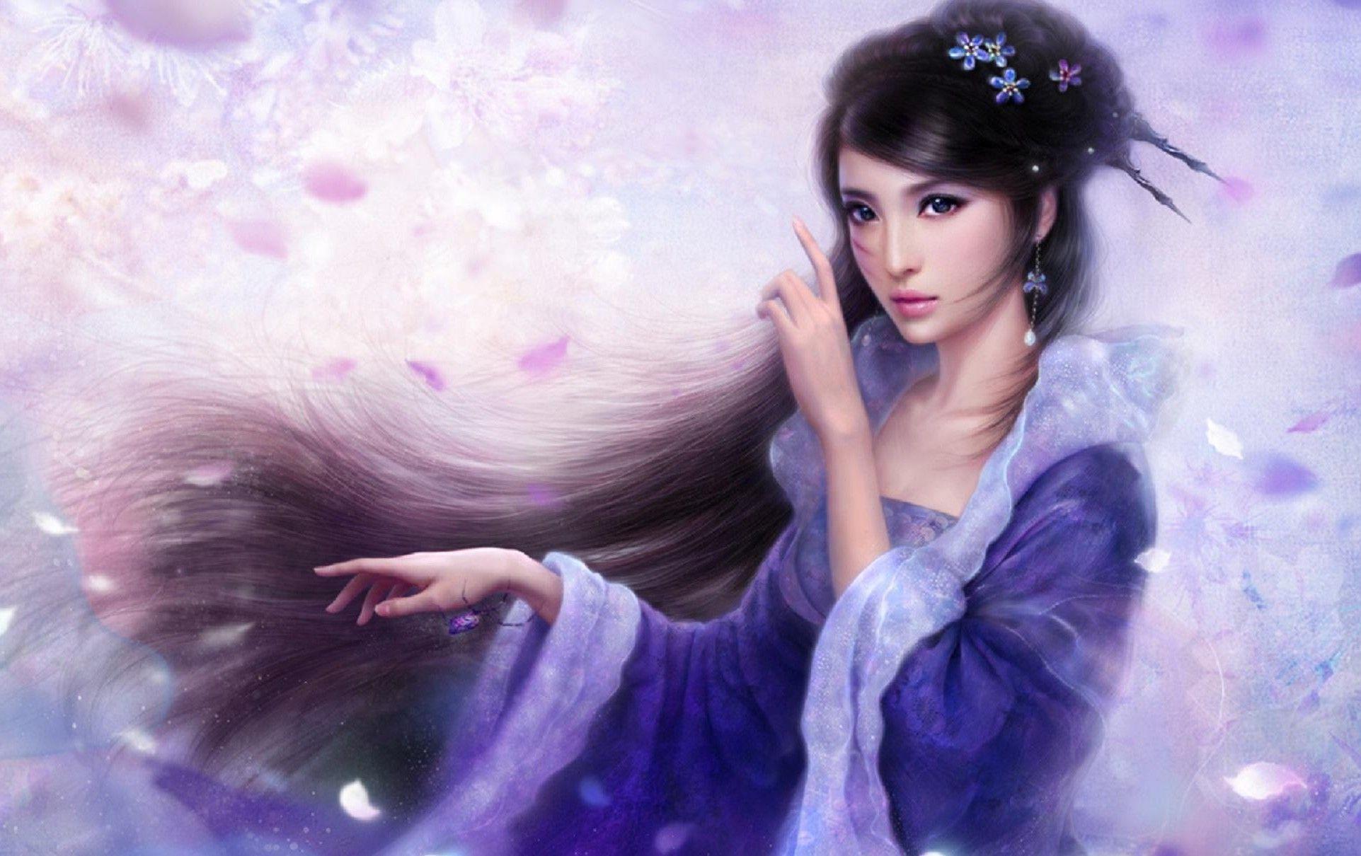 Hình nền công chúa tưởng tượng 1923x1210