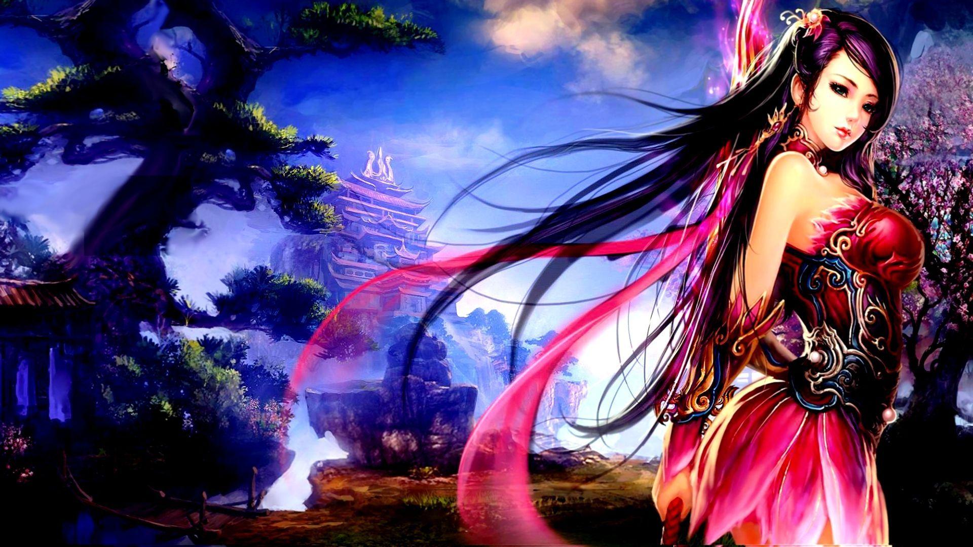 1920x1080 Hình ảnh Công chúa xinh đẹp trong FHDQ