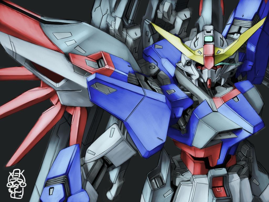 Destiny Gundam Wallpapers Top Free Destiny Gundam Backgrounds Wallpaperaccess