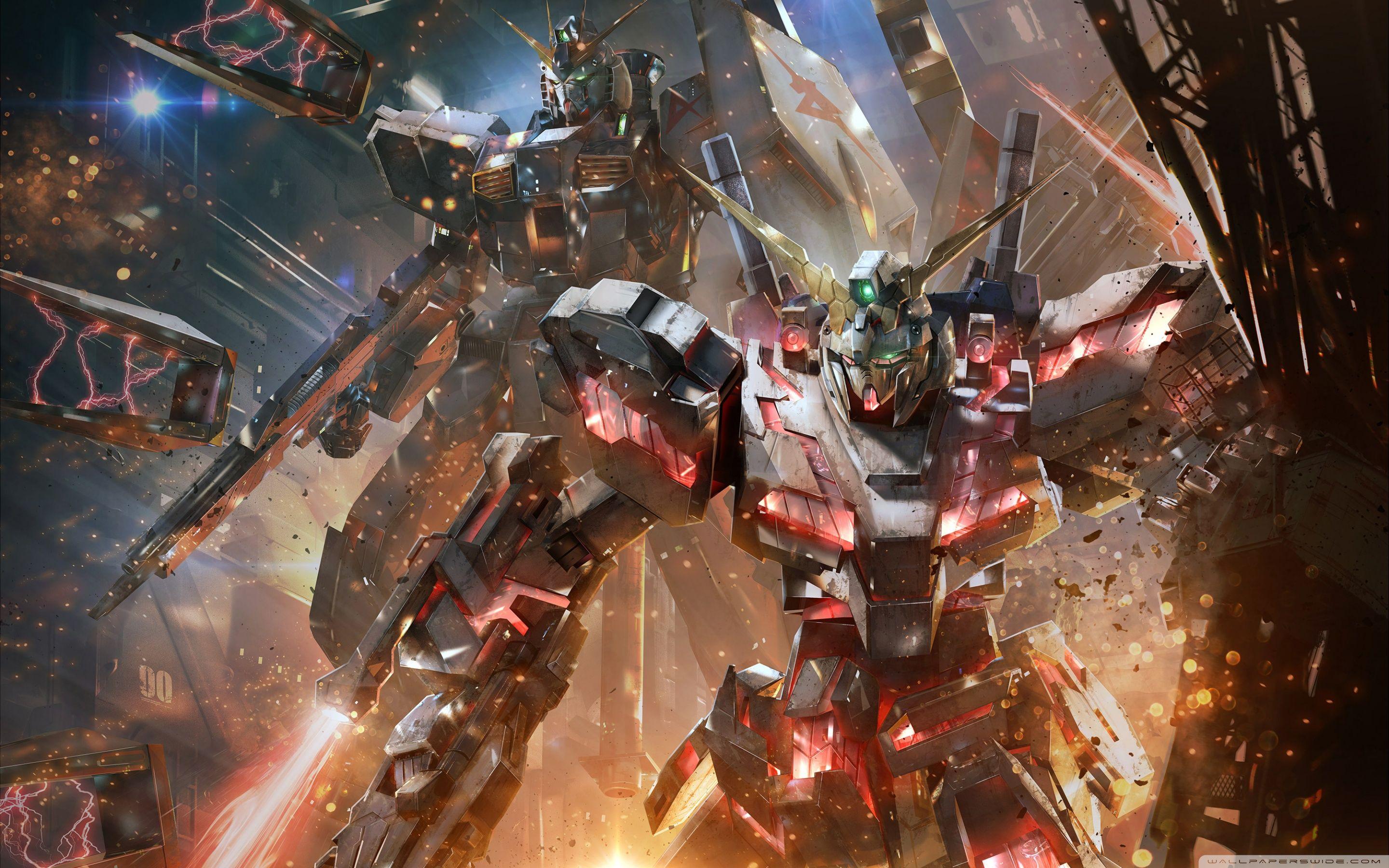 2880x1800 Gundam Versus Concept Art Video Game Ultra HD Desktop Background Wallpaper for : Multi Display, Dual Monitor : Tablet