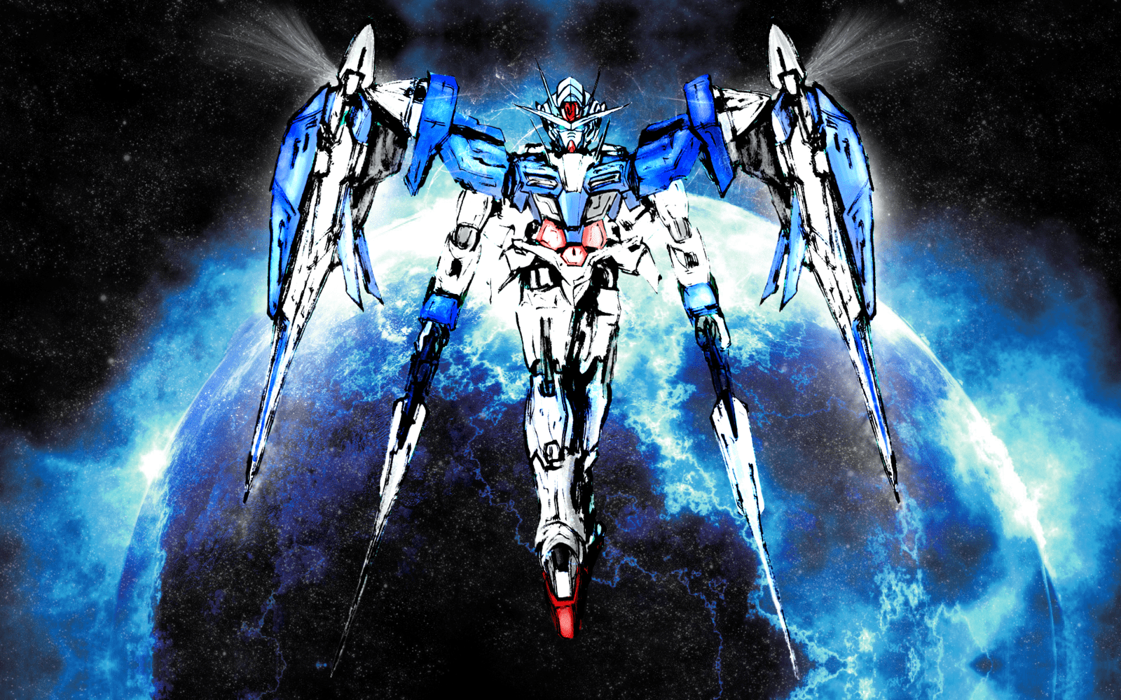 1600x1000 Gundam 00 Movie Wallpaper
