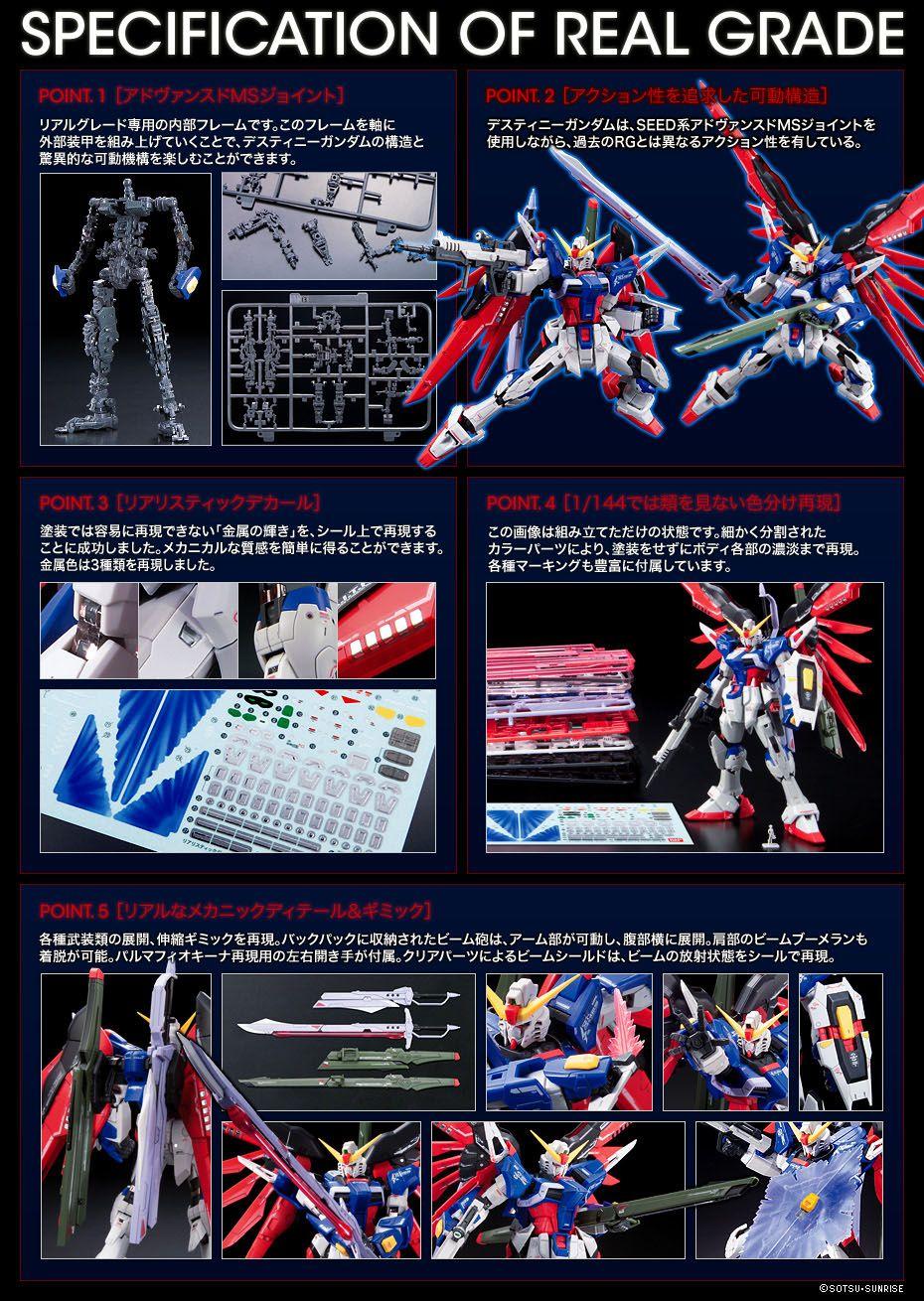 930x1310 RG 1 144 Destiny Gundam: Big Or Wallpaper Size New Official Promotional Posters, Info