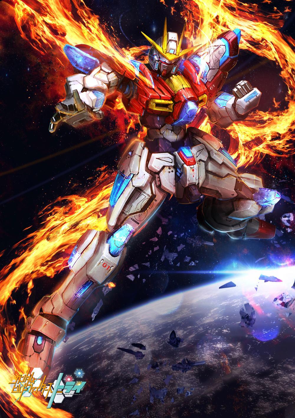 1000x1414 Gundam Build Fighters Wallpaper