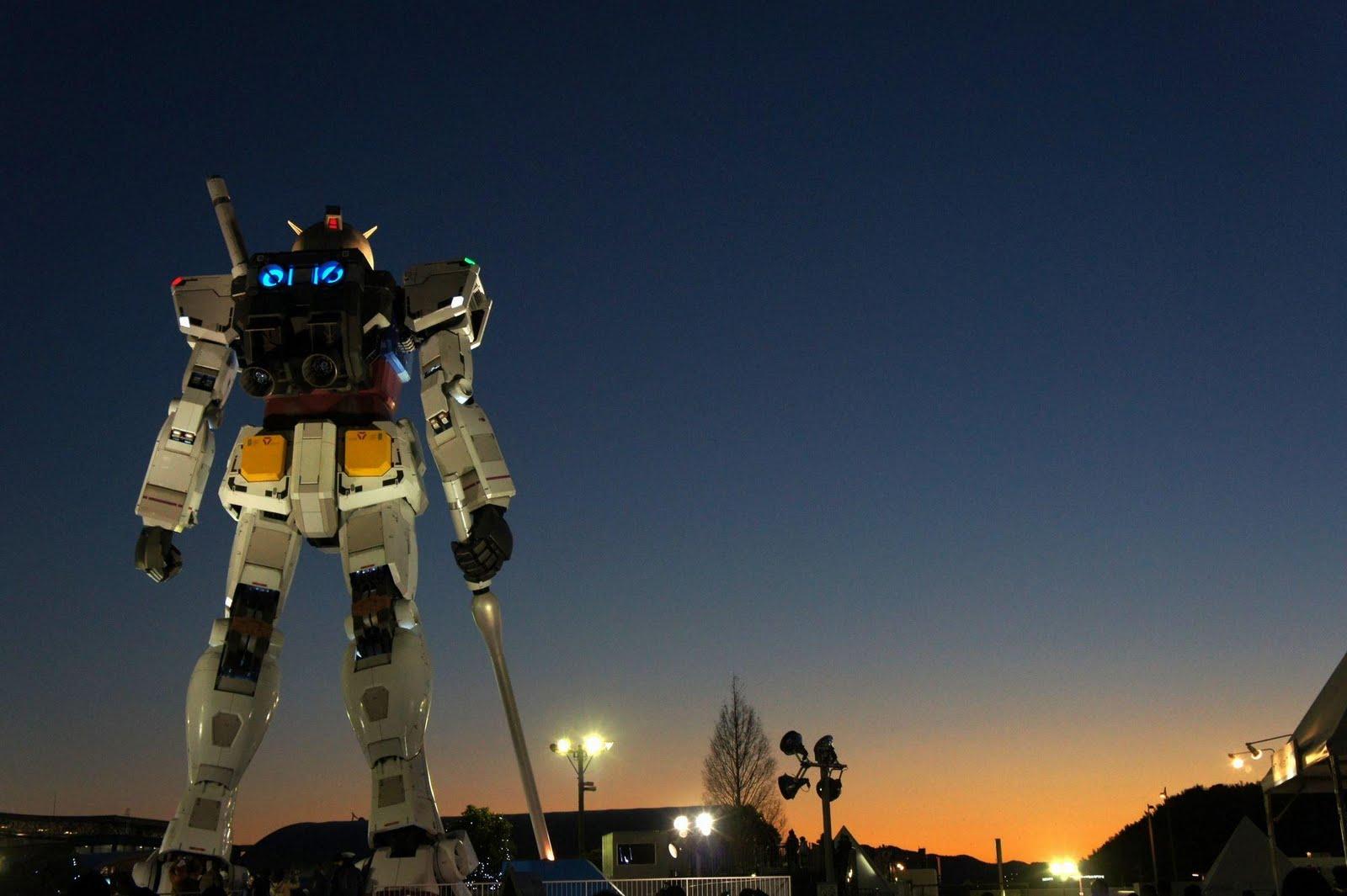 1600x1065 Ihot Wallons: GuNjap: 1 1 RG Gundam RX 78 2 Statue: The Last Night Mega Size Image