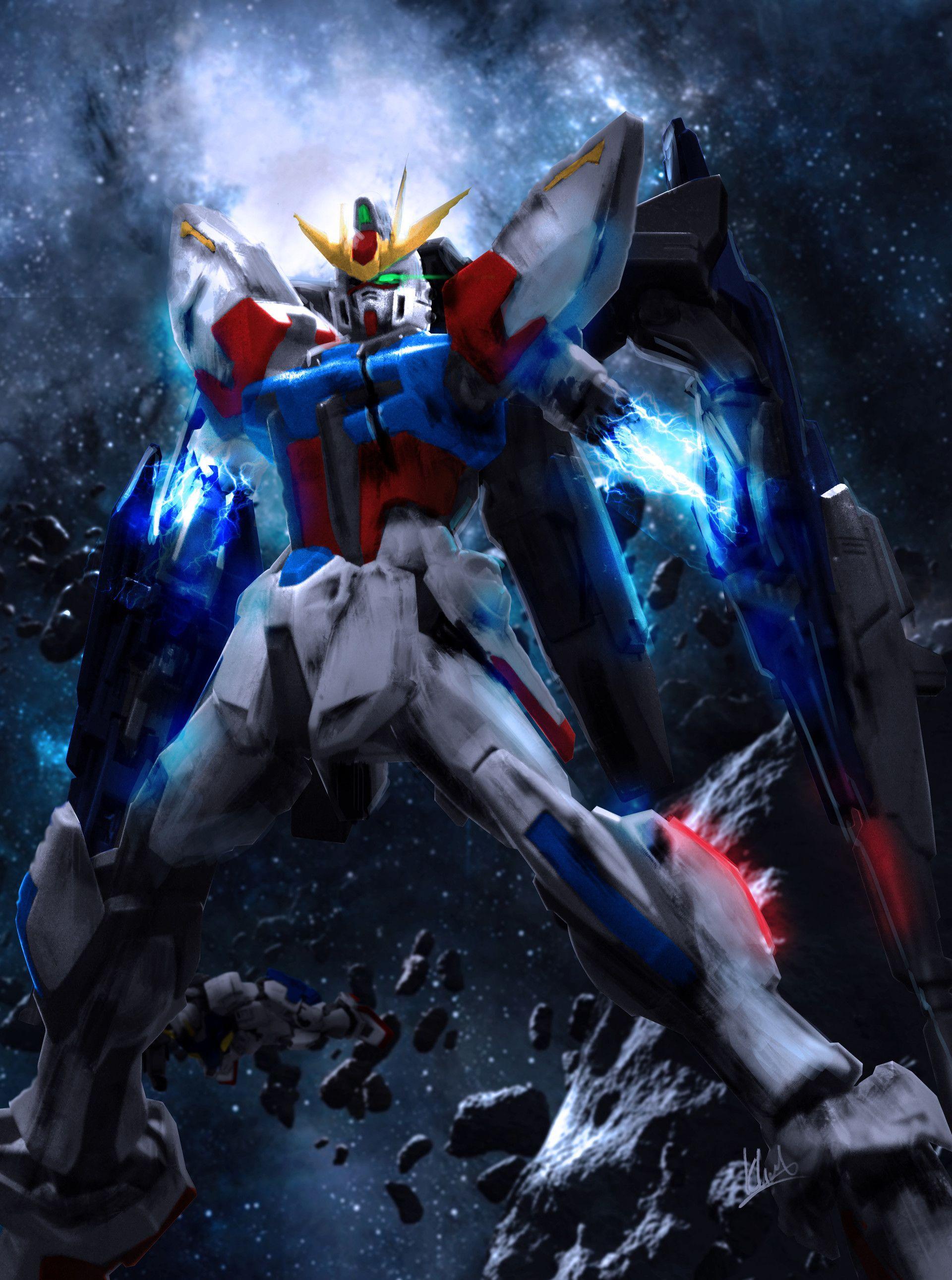 1920x2580 Star Build Strike Gundam, Khaidir Semail. Strike gundam, Gundam wallpaper, Gundam art