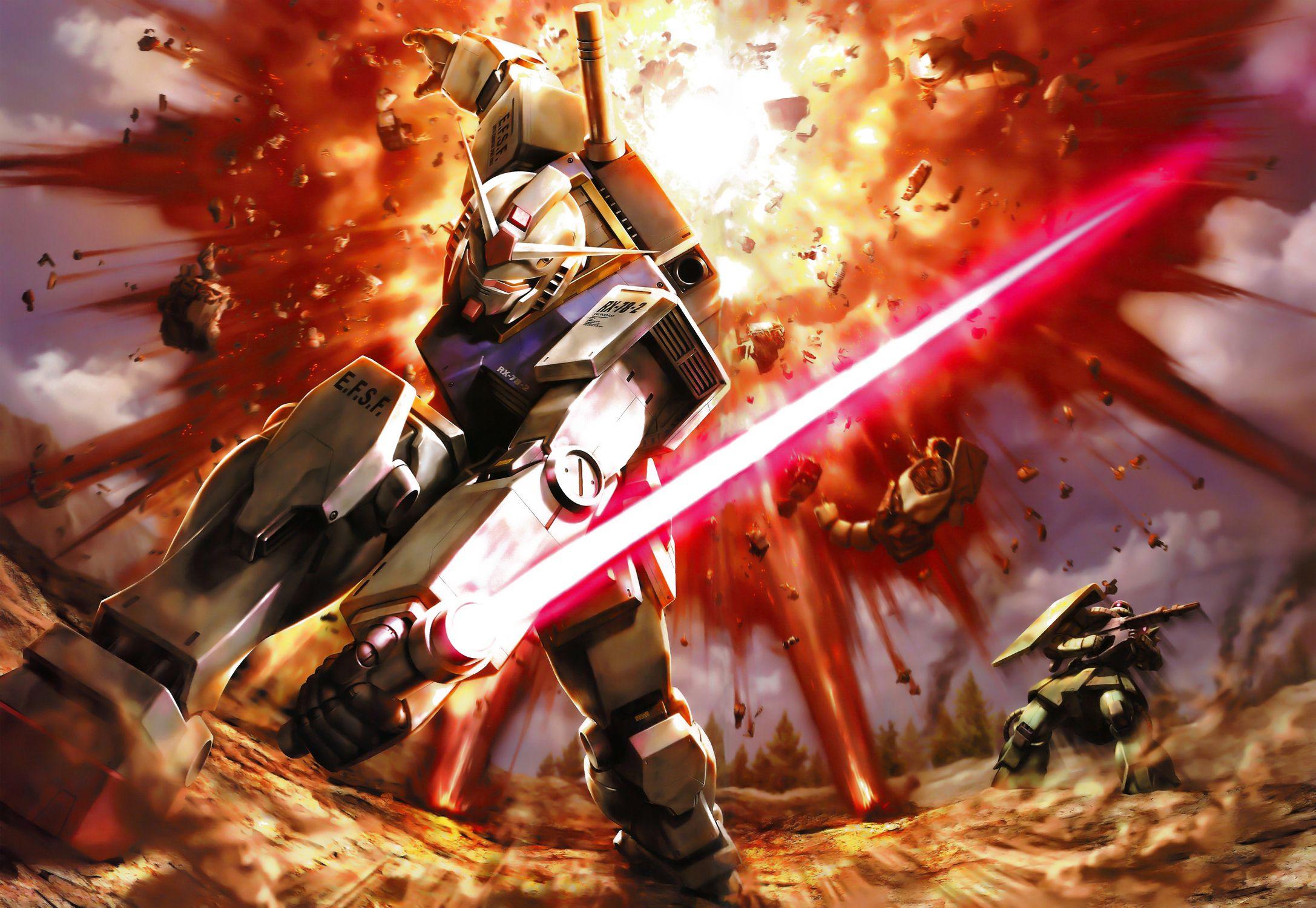 2174x1500 Mecha Mobile Suit Gundam Rx 78 2. Konachan.com.com Anime Wallpaper