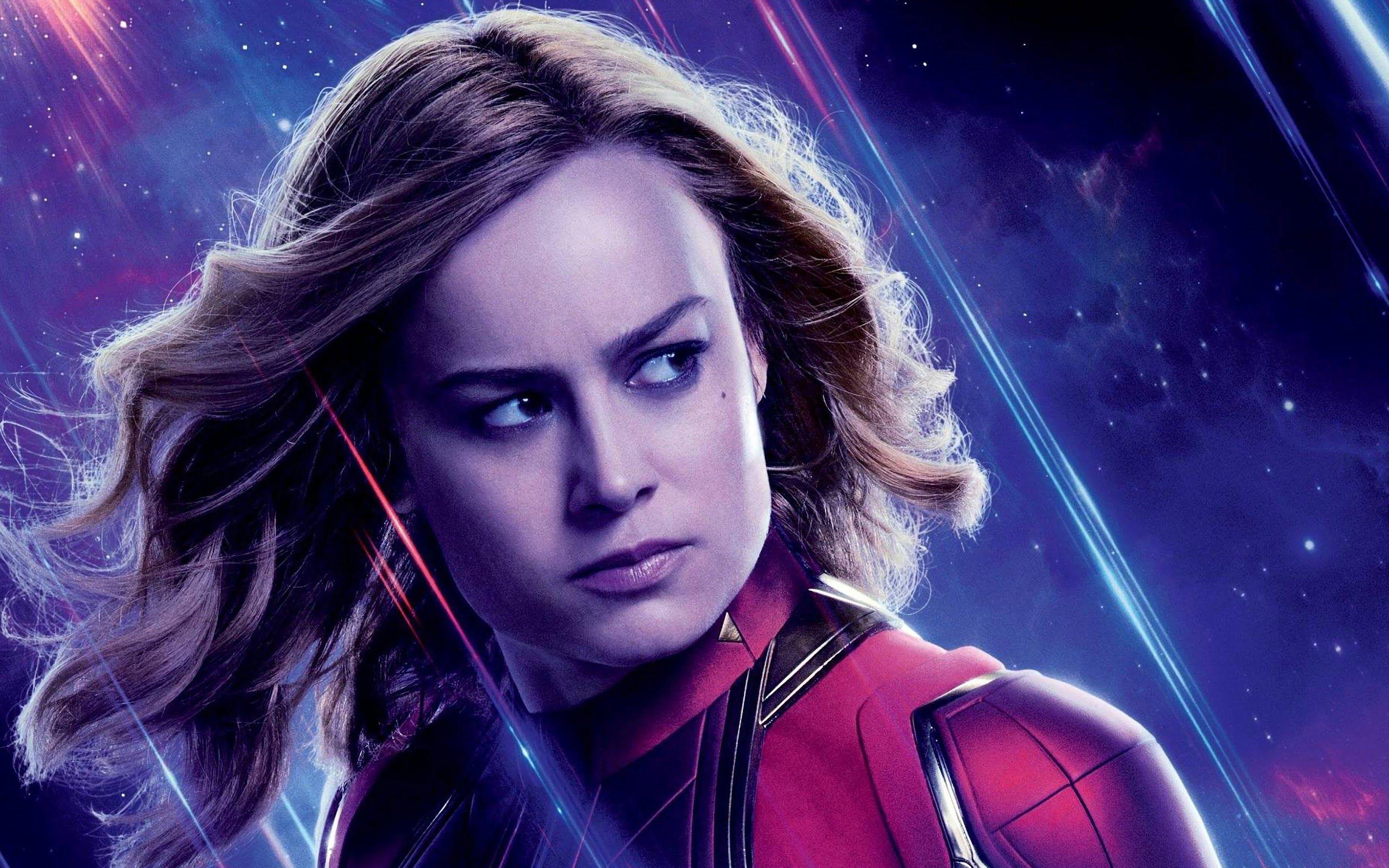 2560x1600 Avengers: Endgame Captain Marvel Carol Danvers 4K Wallpaper