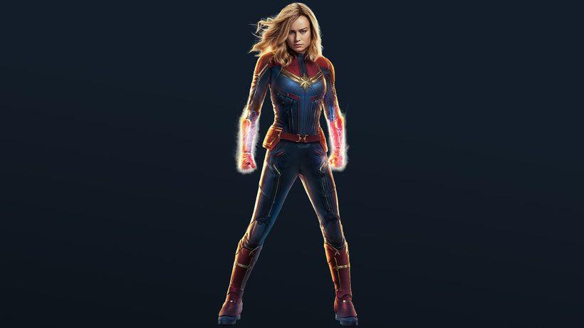 7680x4320 Captain Marvel Carol Danvers Brie Larson Movie 2019 8K