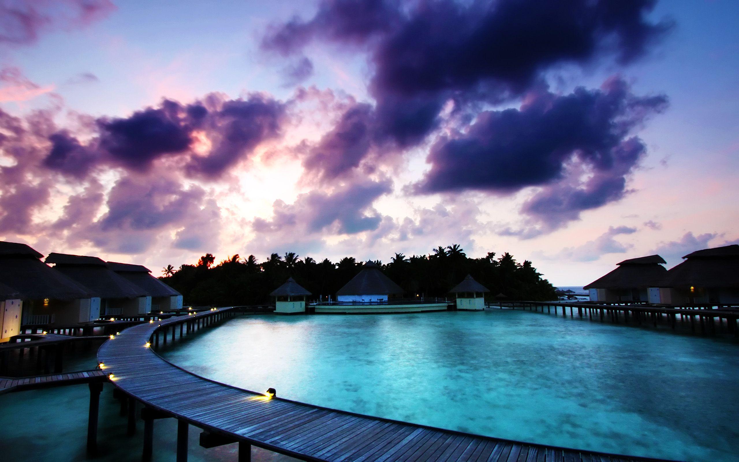 2560x1600 Bora Bora Wallpaper
