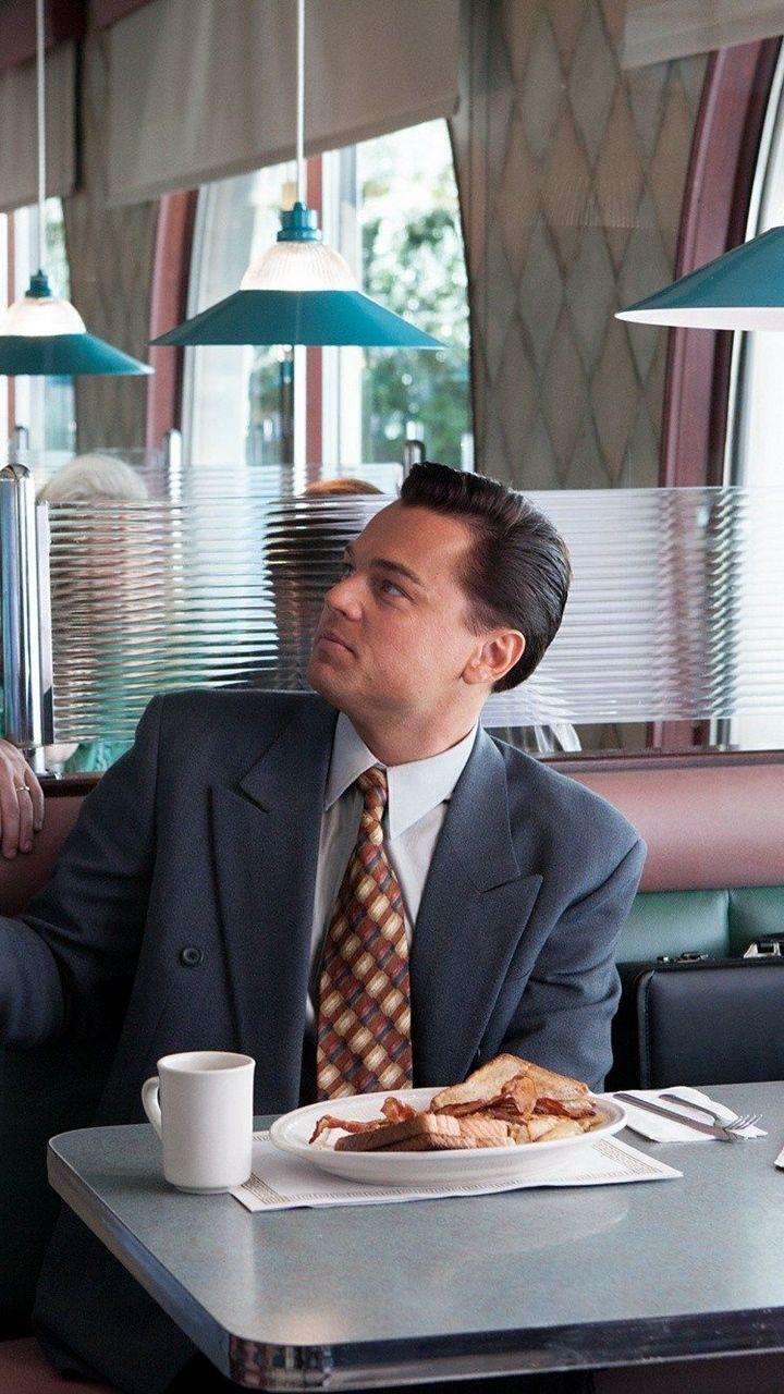 720x1280 Download wallpaper 720x1280 the wolf of wall street, jordan belfort