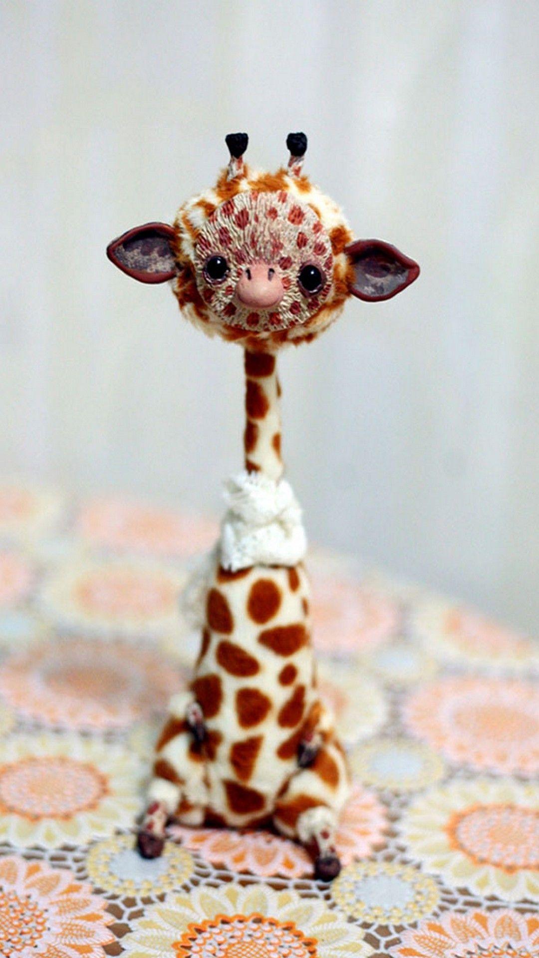 1080x1920 iPhone X Wallpaper Cute Giraffe Cute Wallpaper