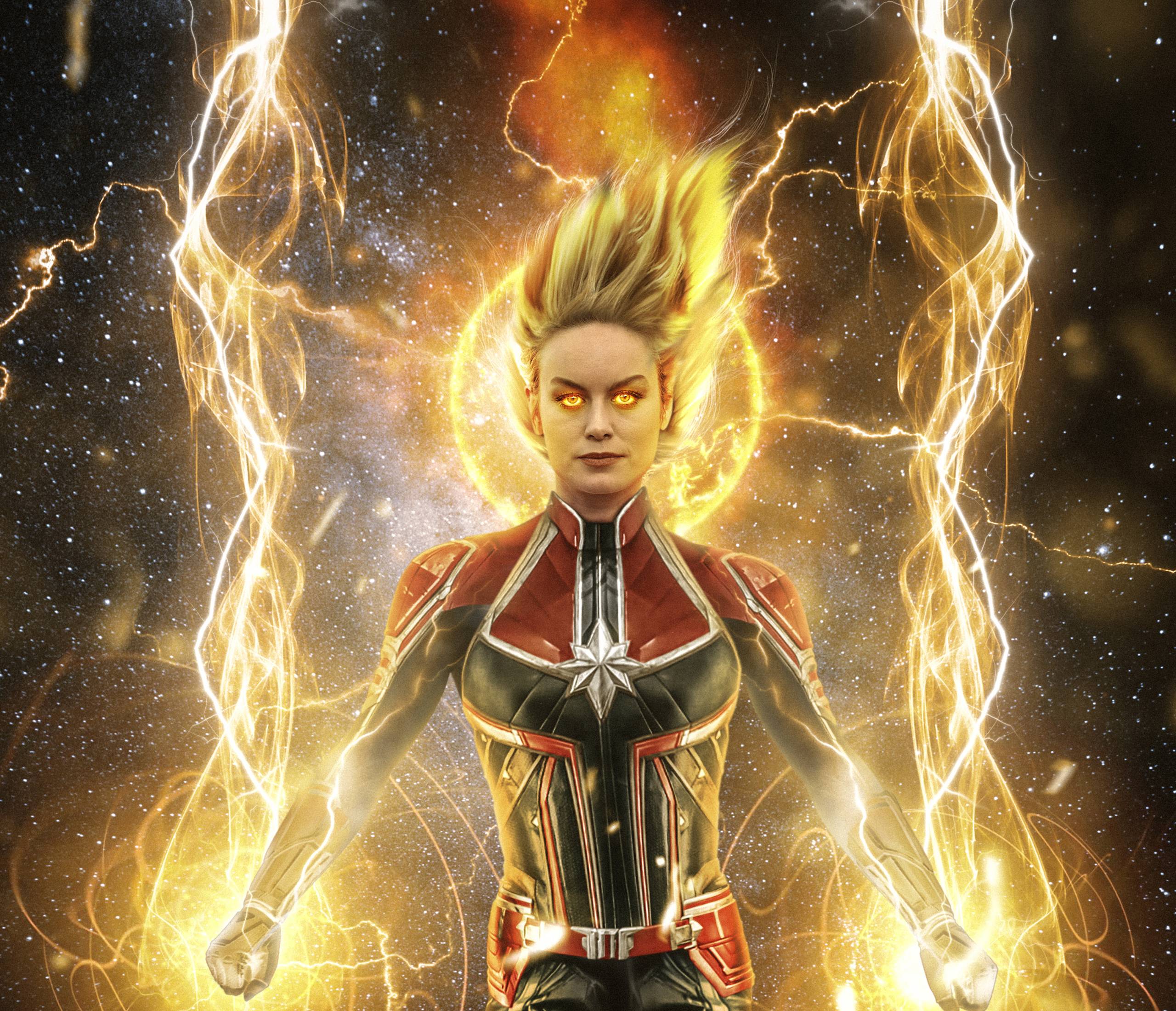 2560x2200 Captain Marvel 2560×2200 Brie Larson HD