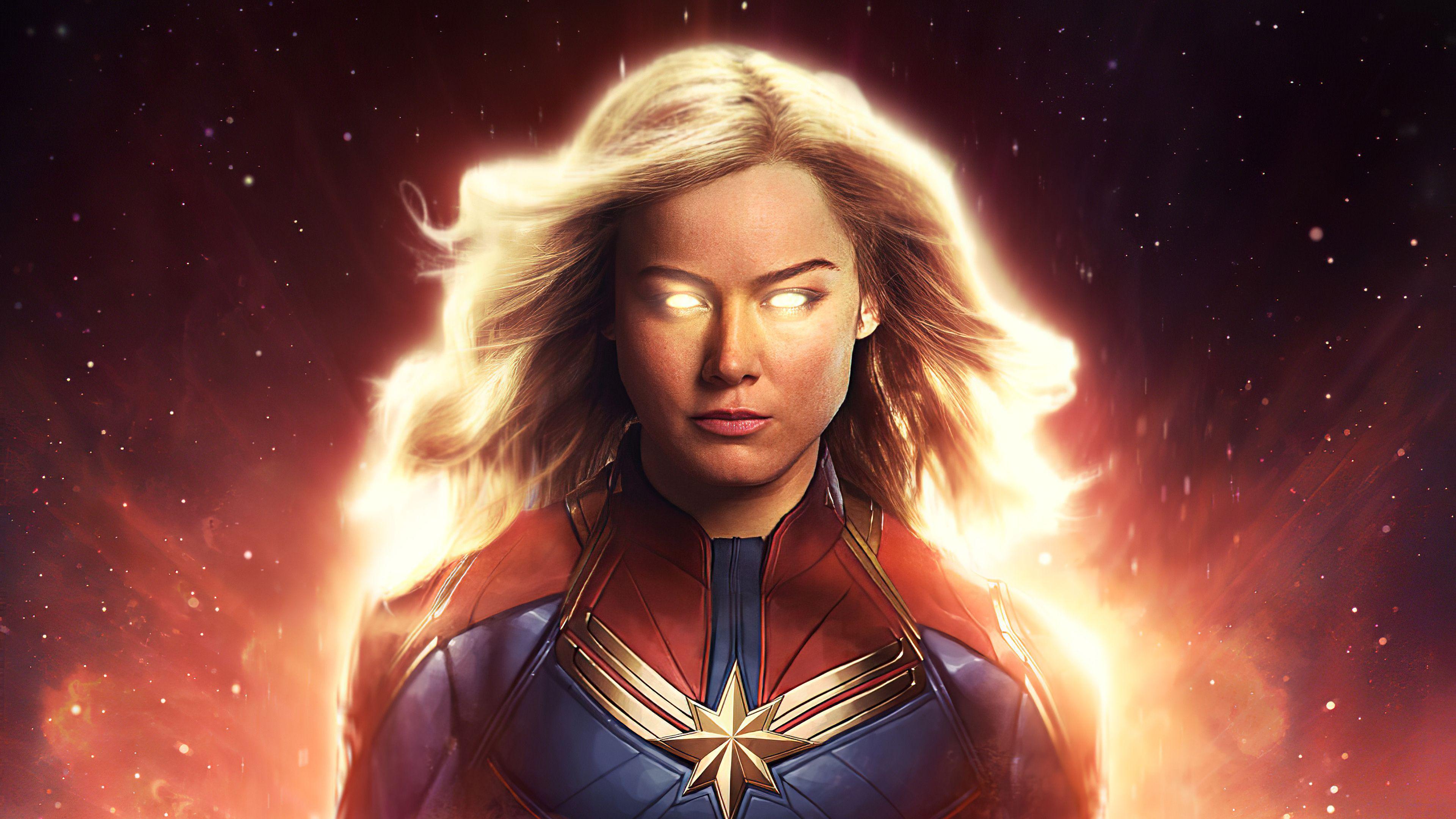 3840x2160 Captain Marvel Brie Larson 4k 2560x1600 Resolution HD 4k Wallpaper, Image, Background, Photo and Picture