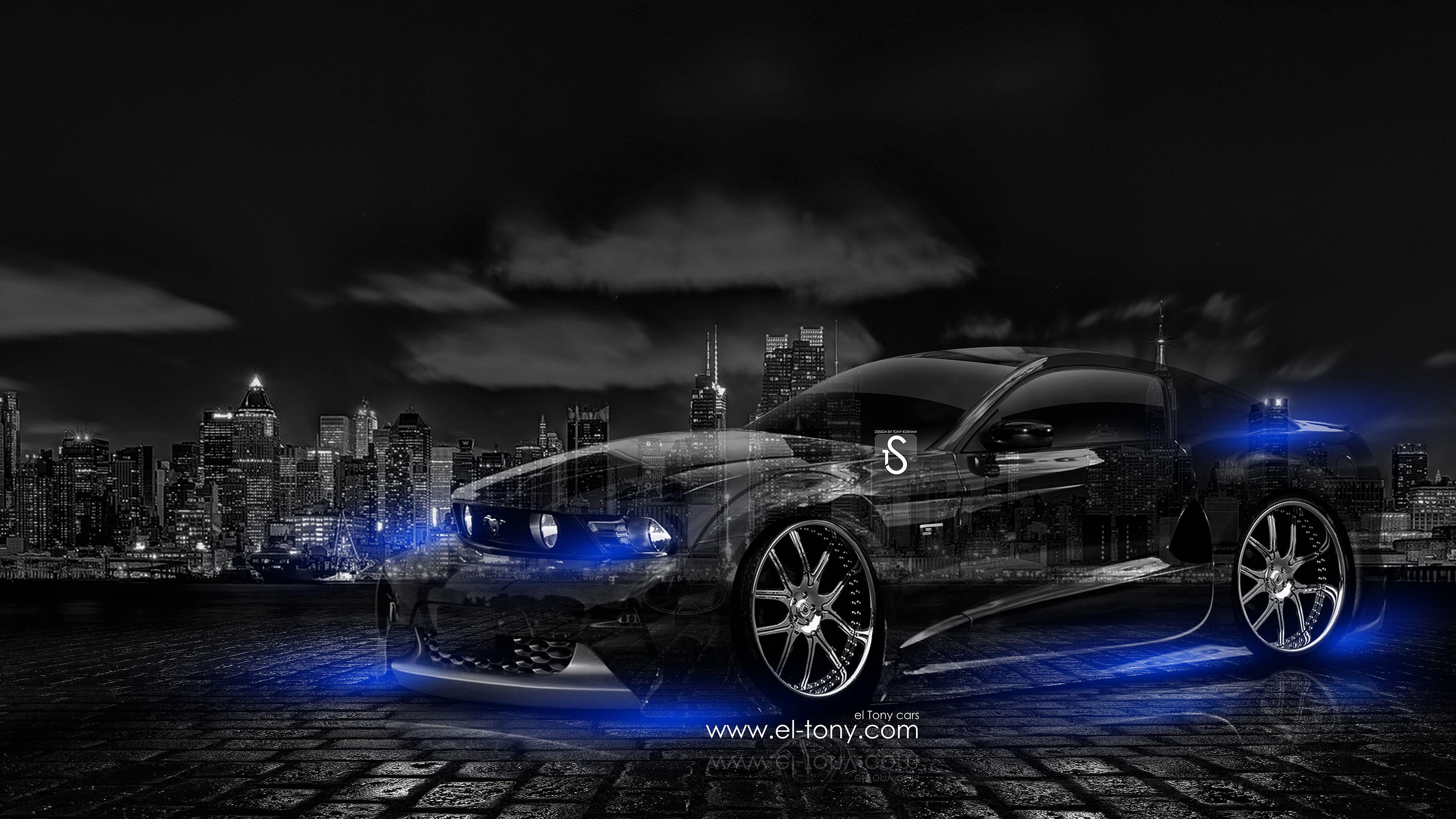 Neon Mustang Wallpapers - Top Free Neon Mustang Backgrounds 