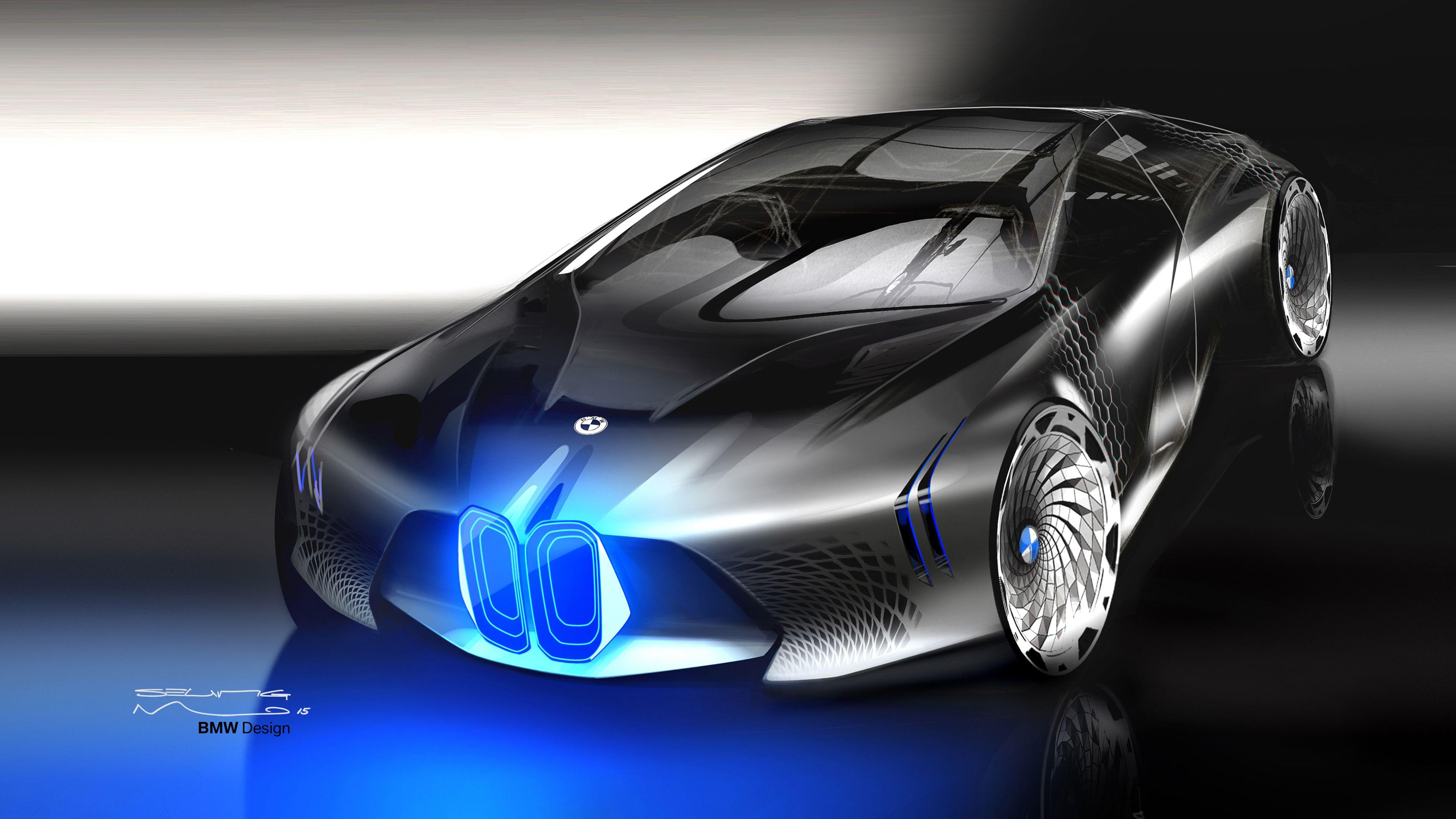 3840x2160 BMW Vision Next 100 Concept Design Wallpaper. HD Car Wallpaper