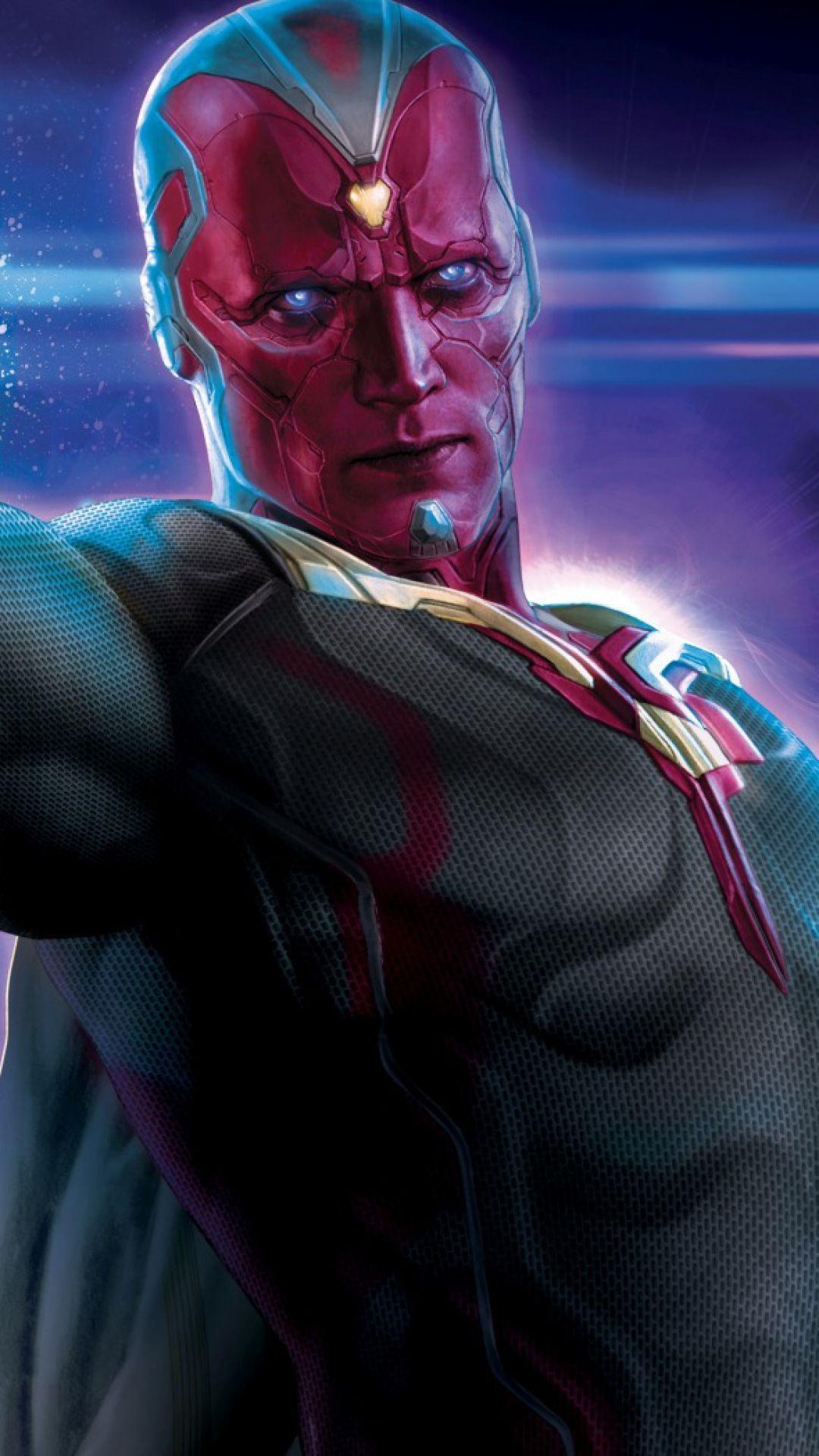 1080x1920 Vision Marvel HD iPhone Wallpaper