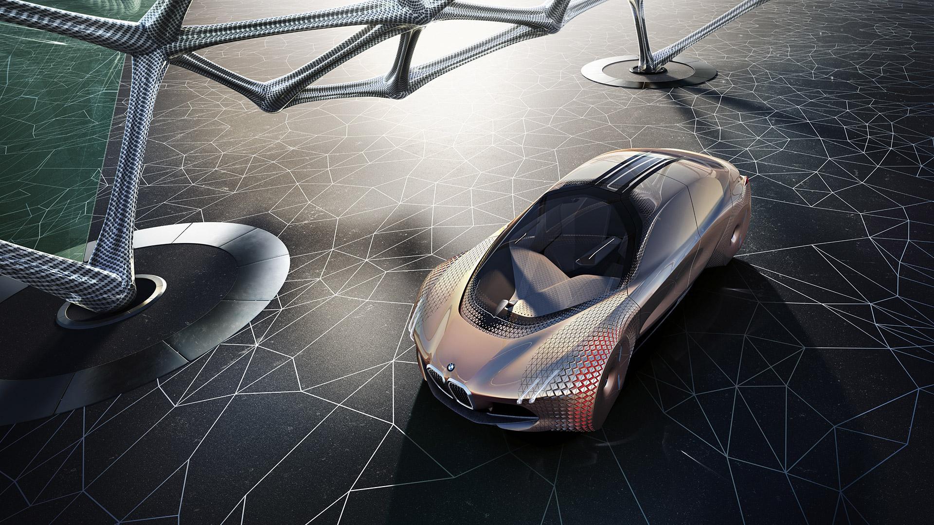 1920x1080 BMW Vision Next 100 Concept Wallpaper Photo Car HD & 4K