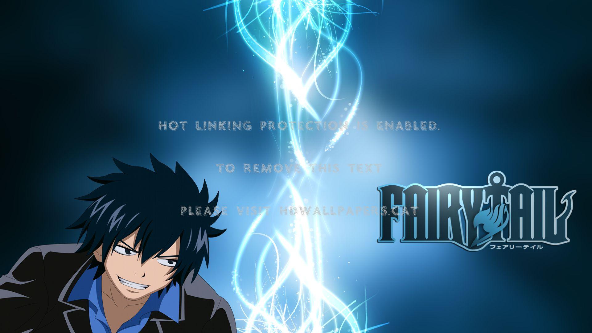 1920x1080 fairy tail gray ice magic anime