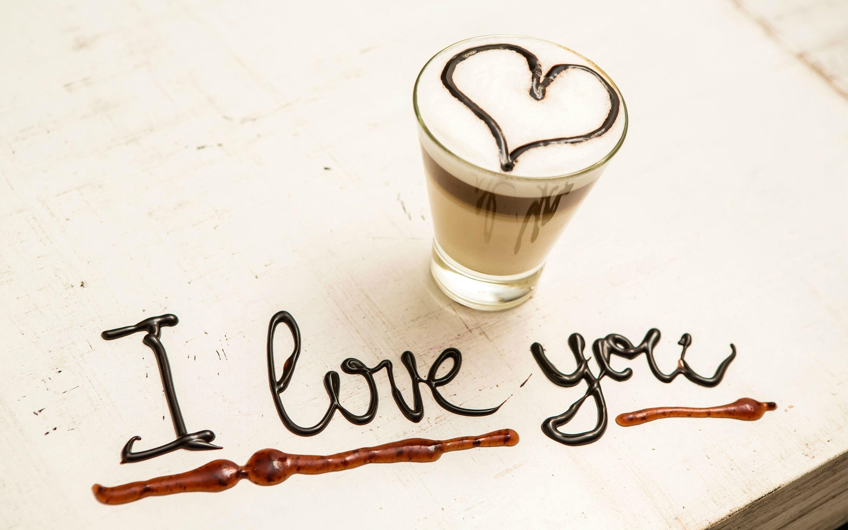 2880x1800 i Love you HD wallpaper cafe Wallpaper Cafe
