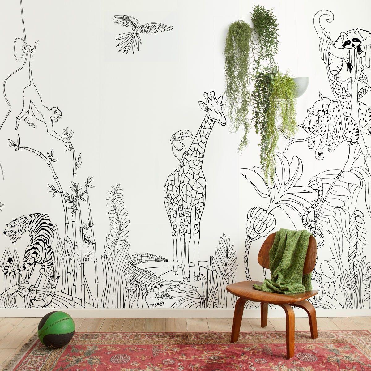 1200x1200 x Kinderkamer muur inspiratie. Lady Lemonade. Behang, Kinderkamer, Vinyl