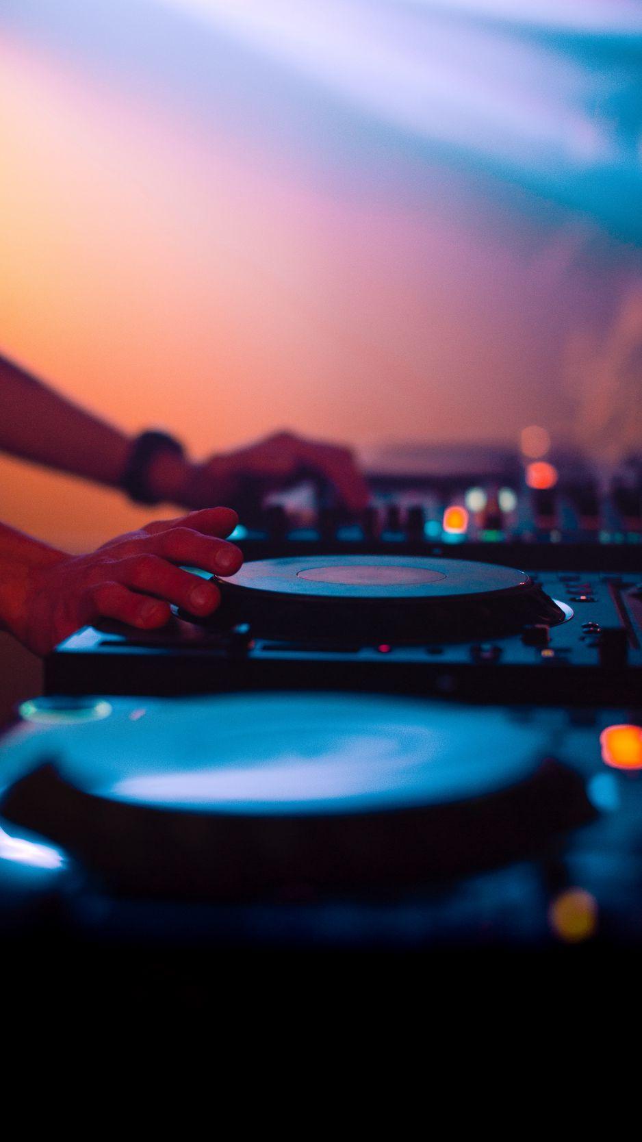 938x1668 Download Wallpaper 938x1668 Mixing Console, Hand, Mixer, Dj, Records, Dj Mixer Iphone 8 7 6s 6 For Parallax HD Background